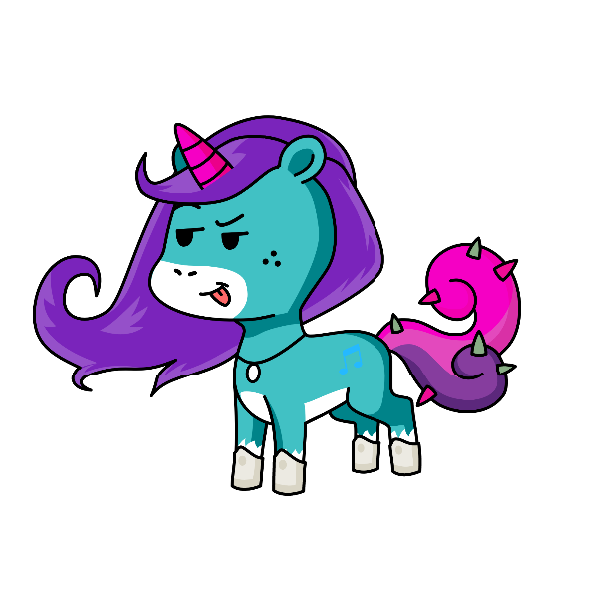 monea, the unicorn
