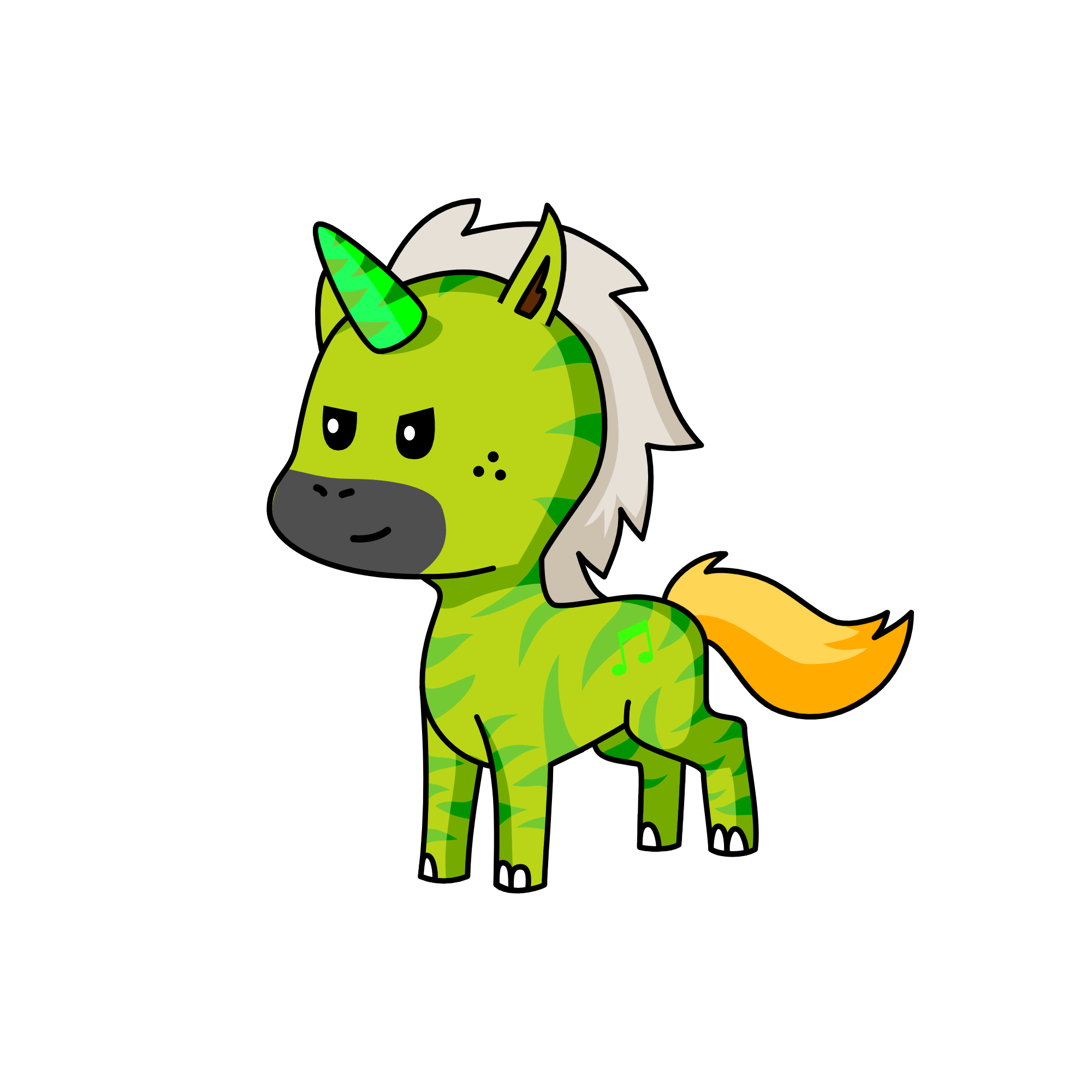 asdfgh, the unicorn