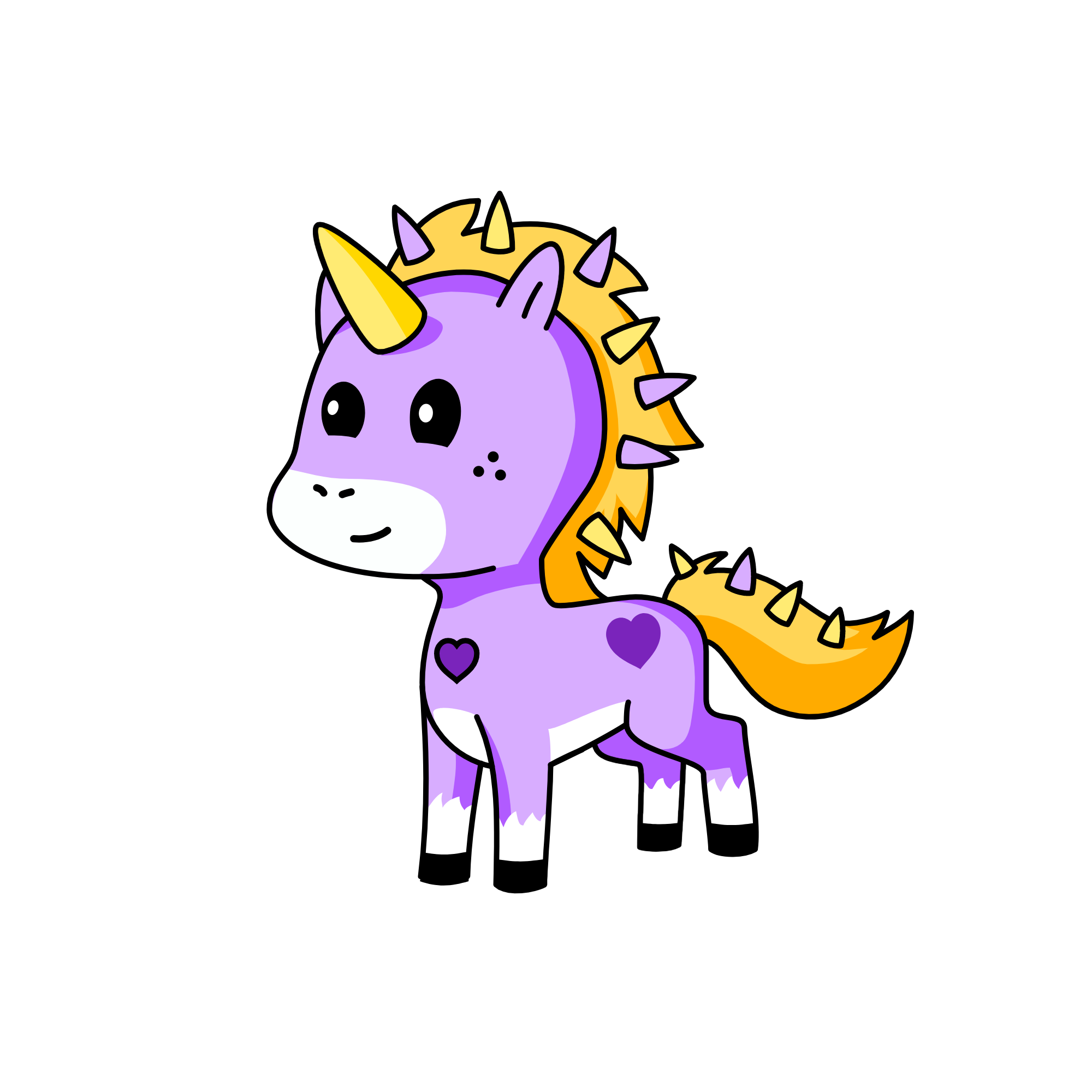 BUBBLES, the unicorn