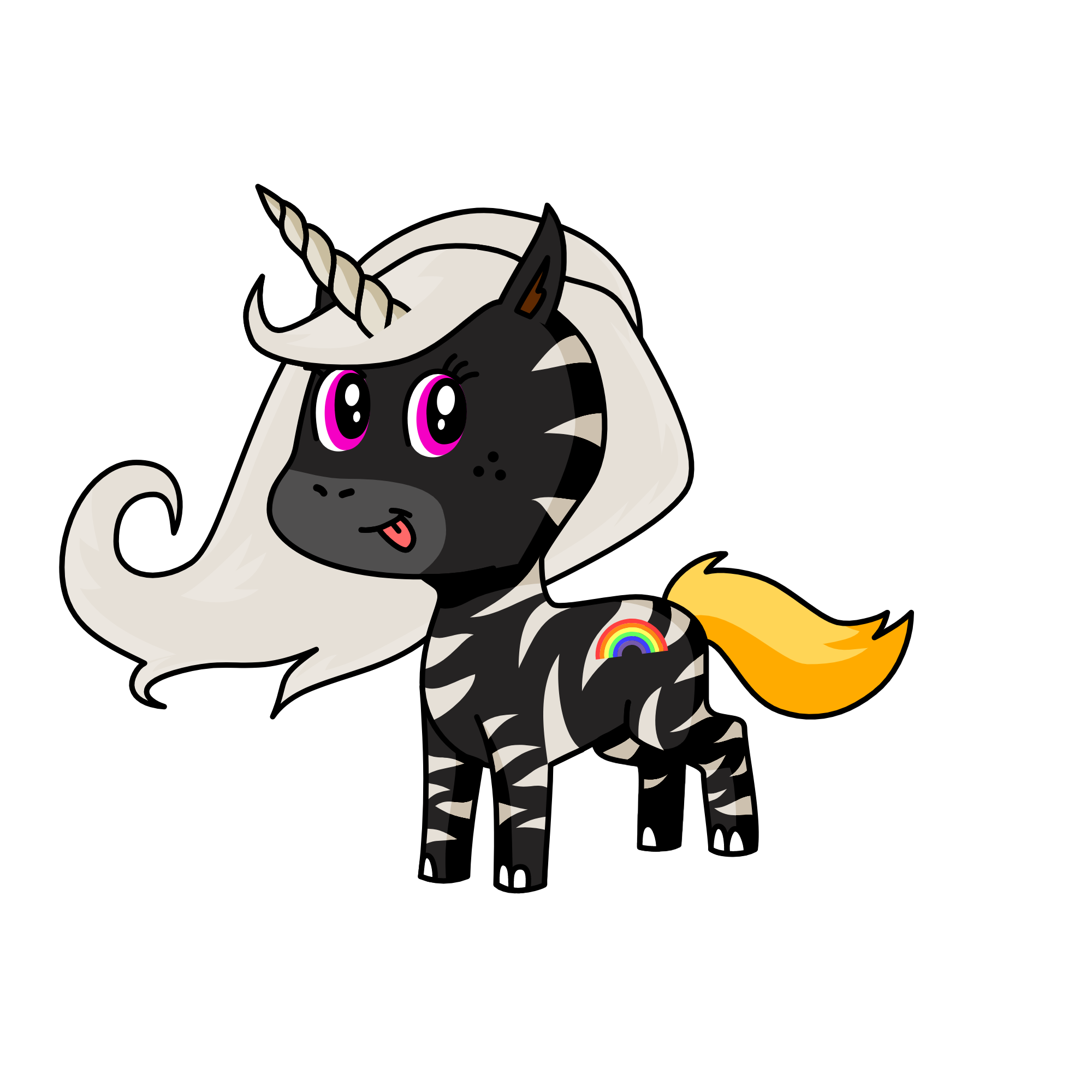 black prince, the unicorn