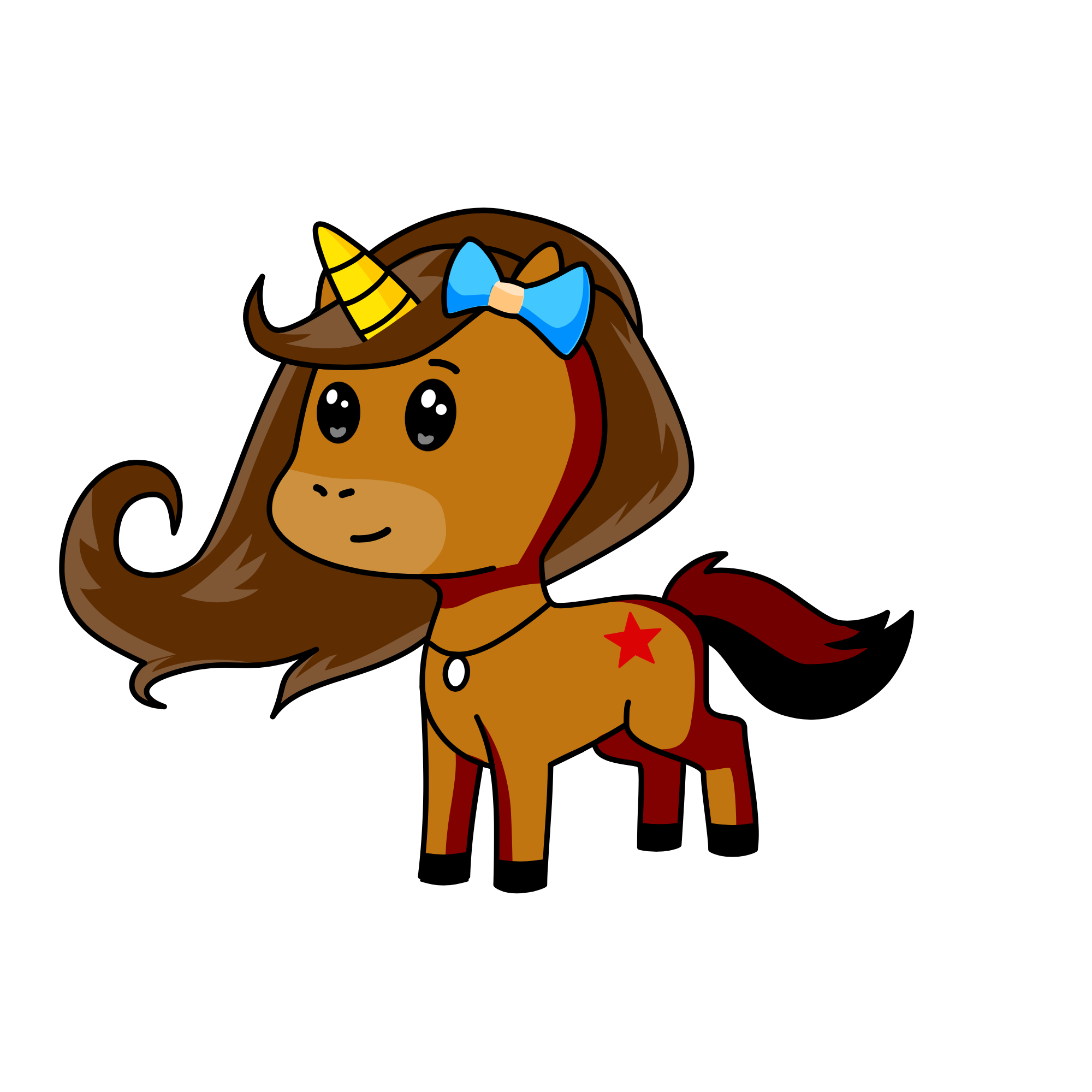 Emily, the unicorn