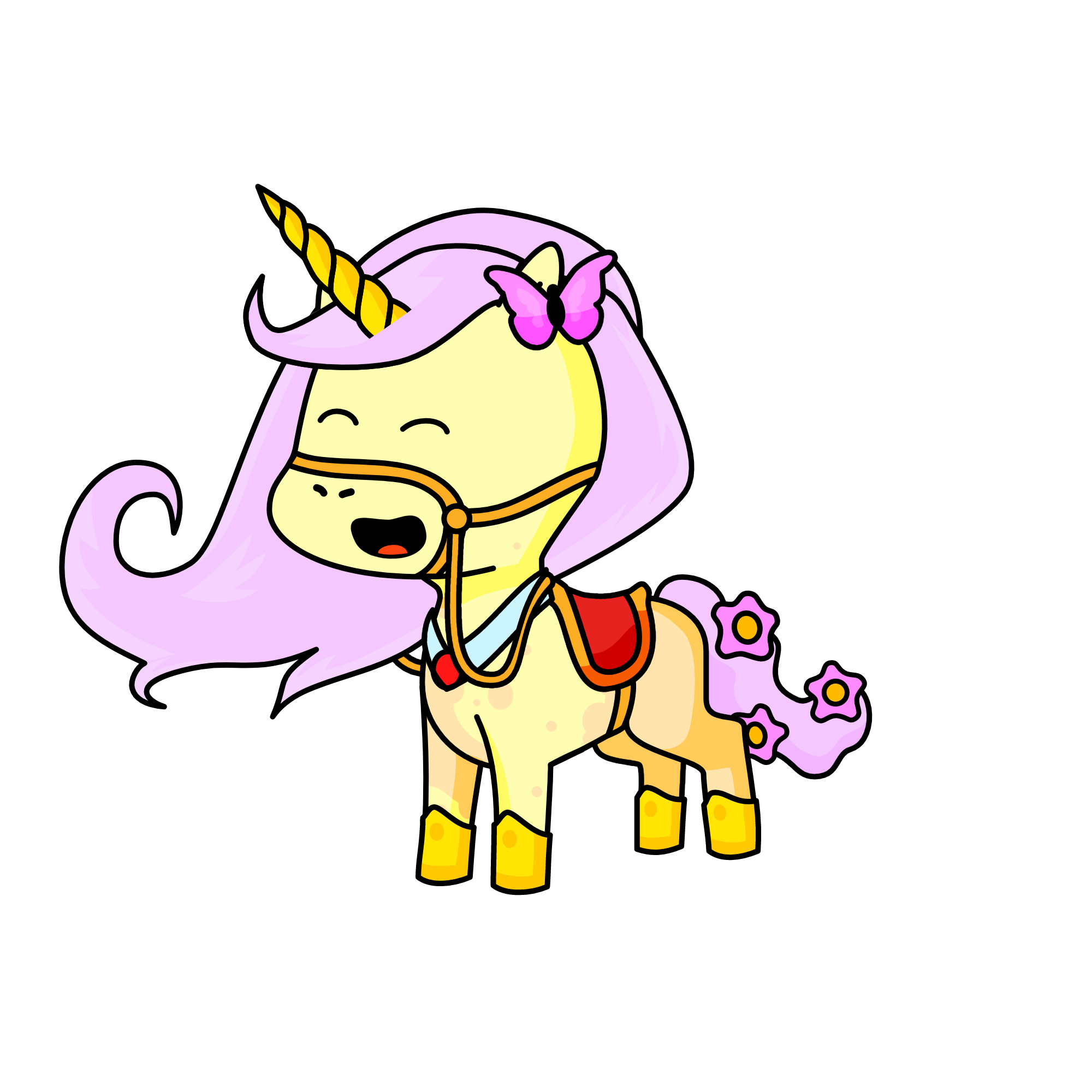Luna, the unicorn