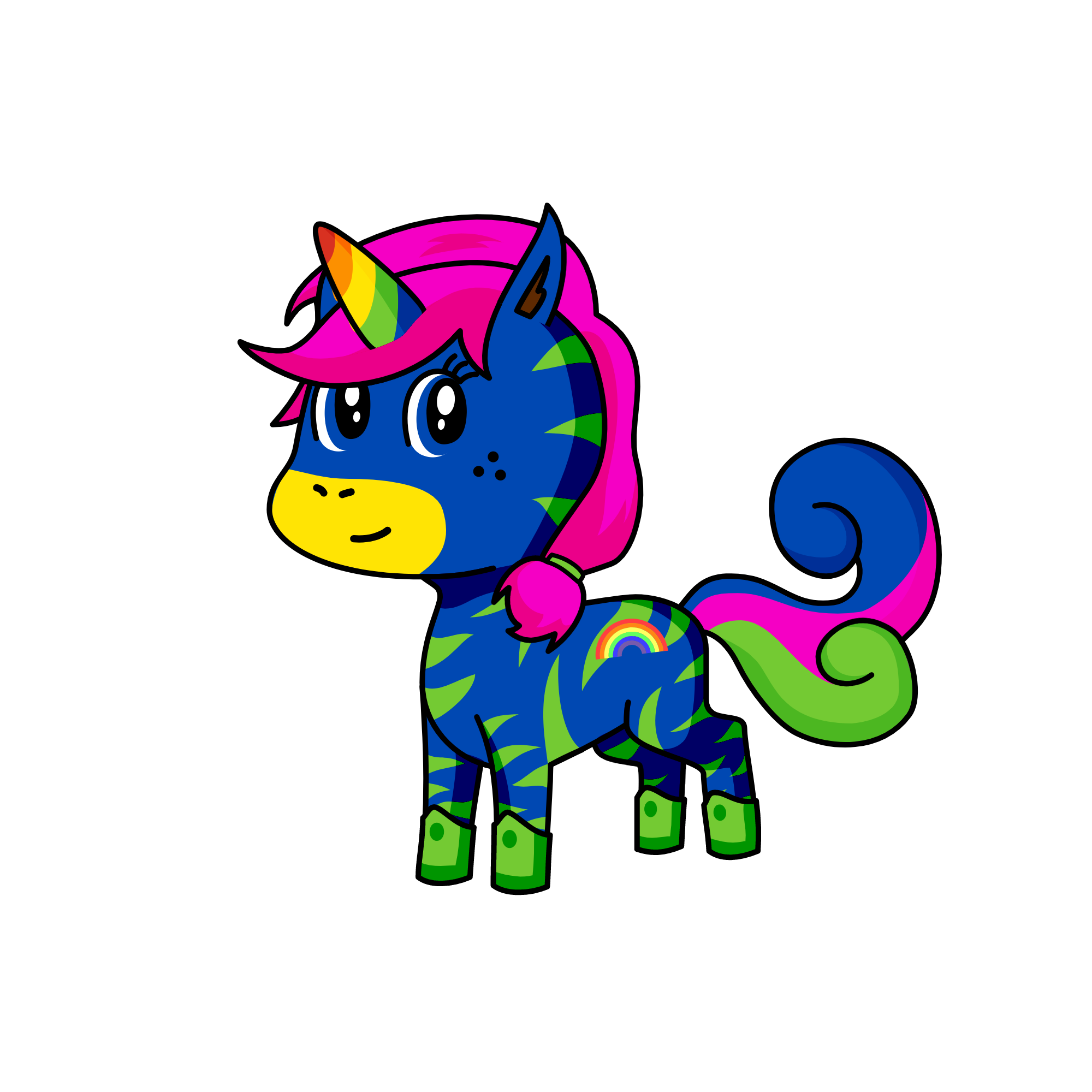 Mama, the unicorn