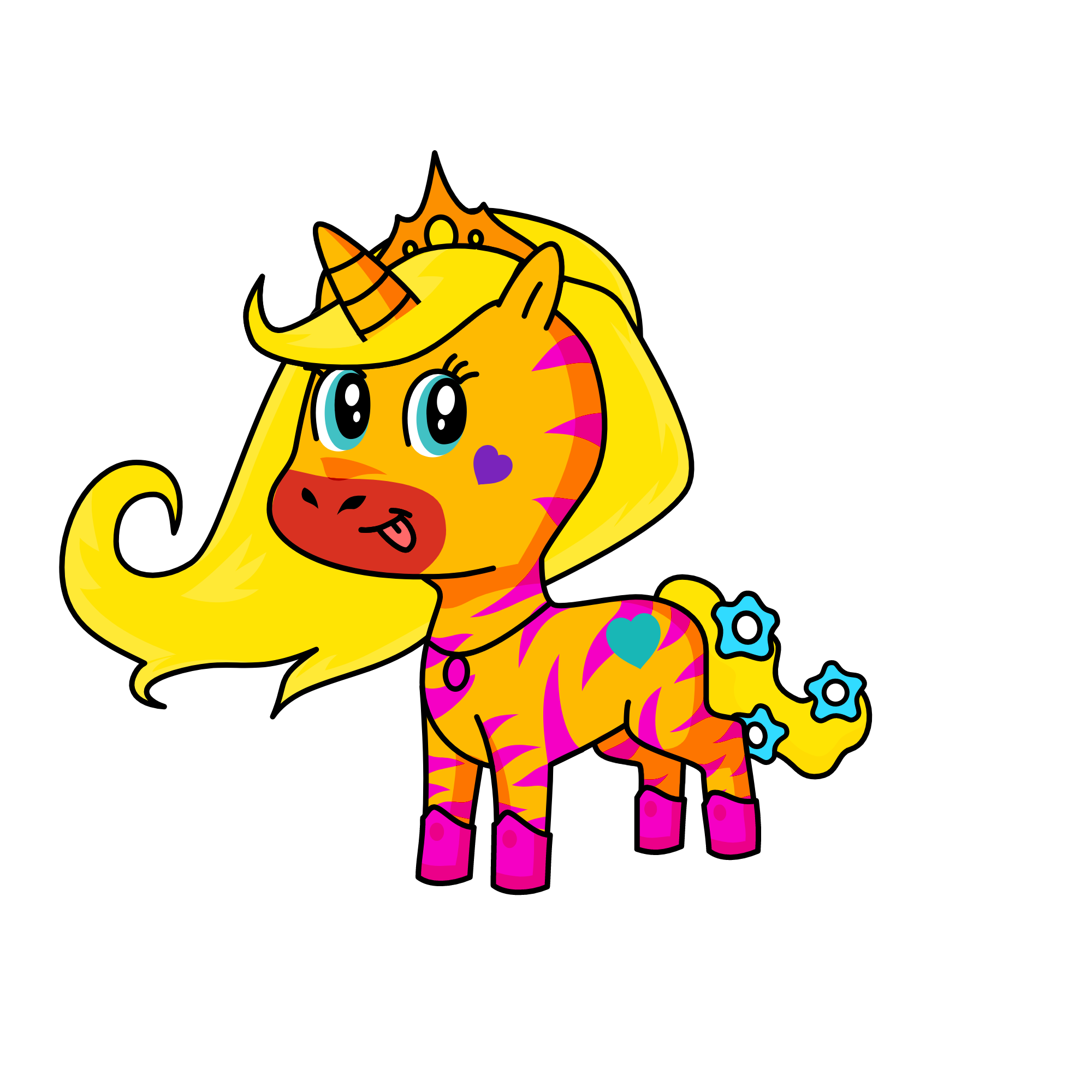 Sugar, the unicorn