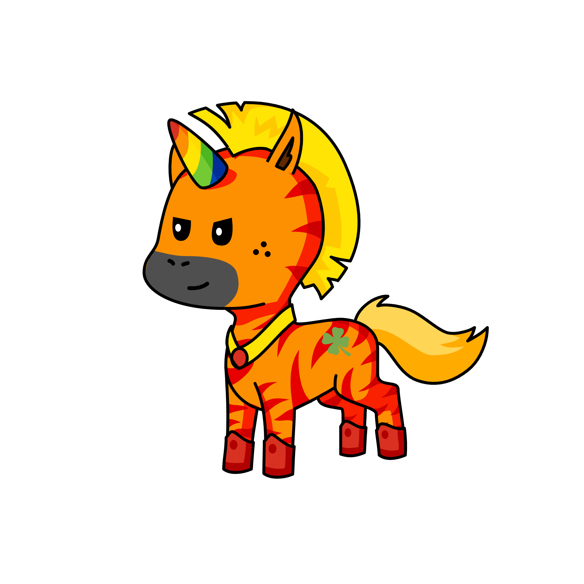 Papa, the unicorn
