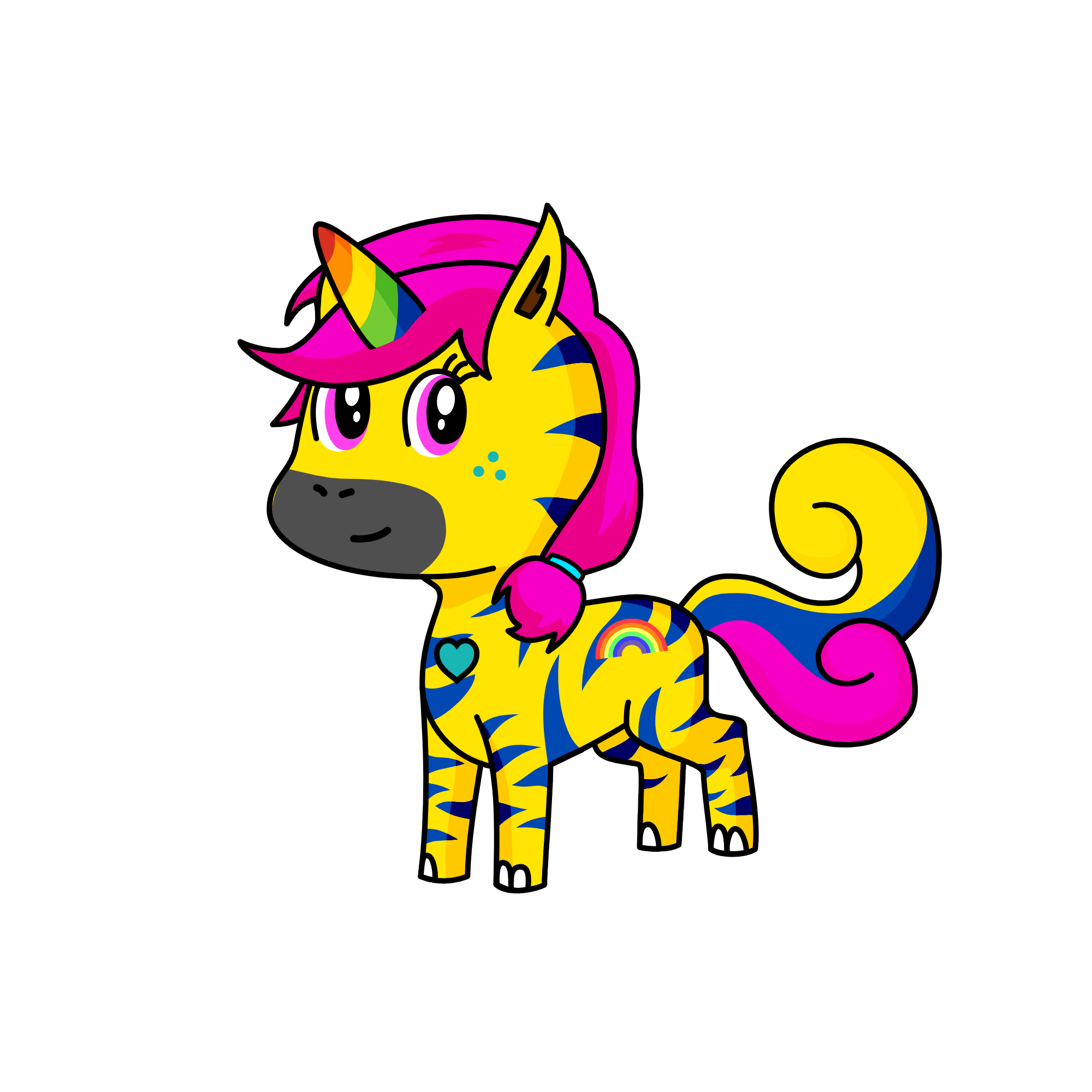 MANUELA, the unicorn