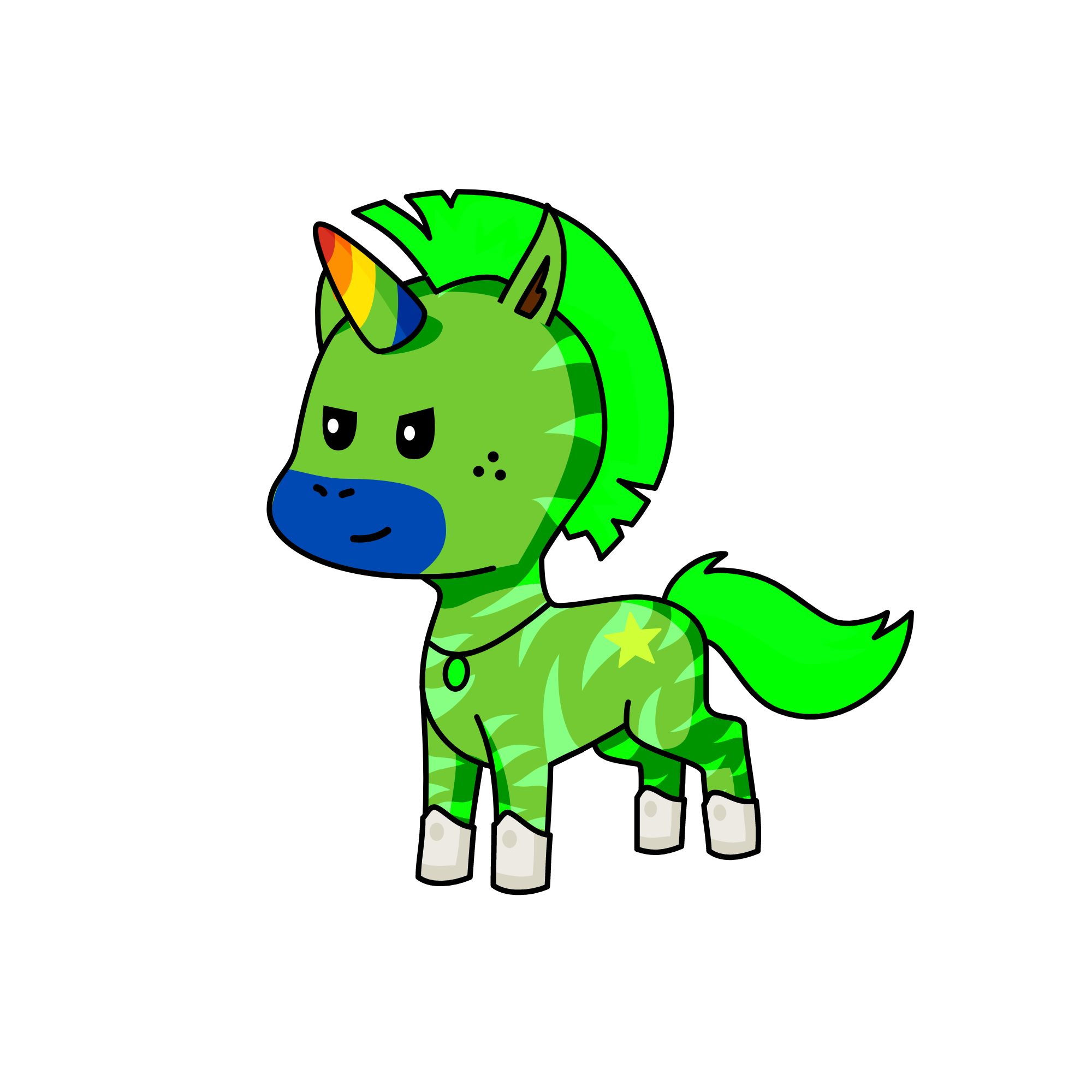 Fran, the unicorn