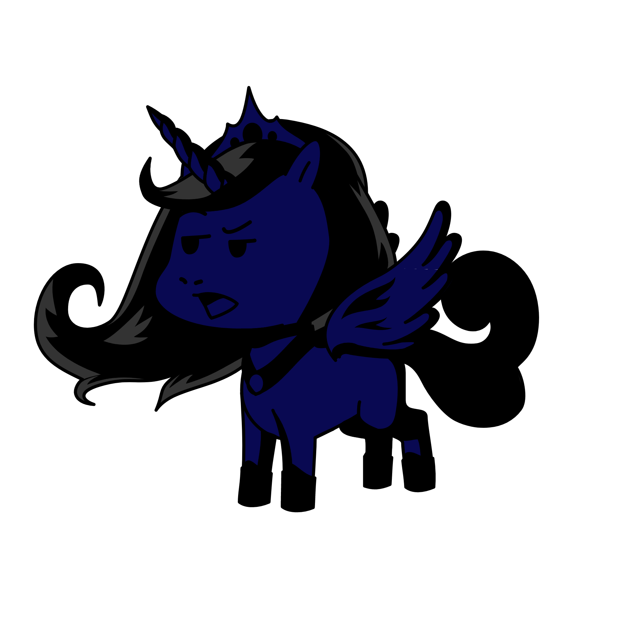 Darkness, the unicorn