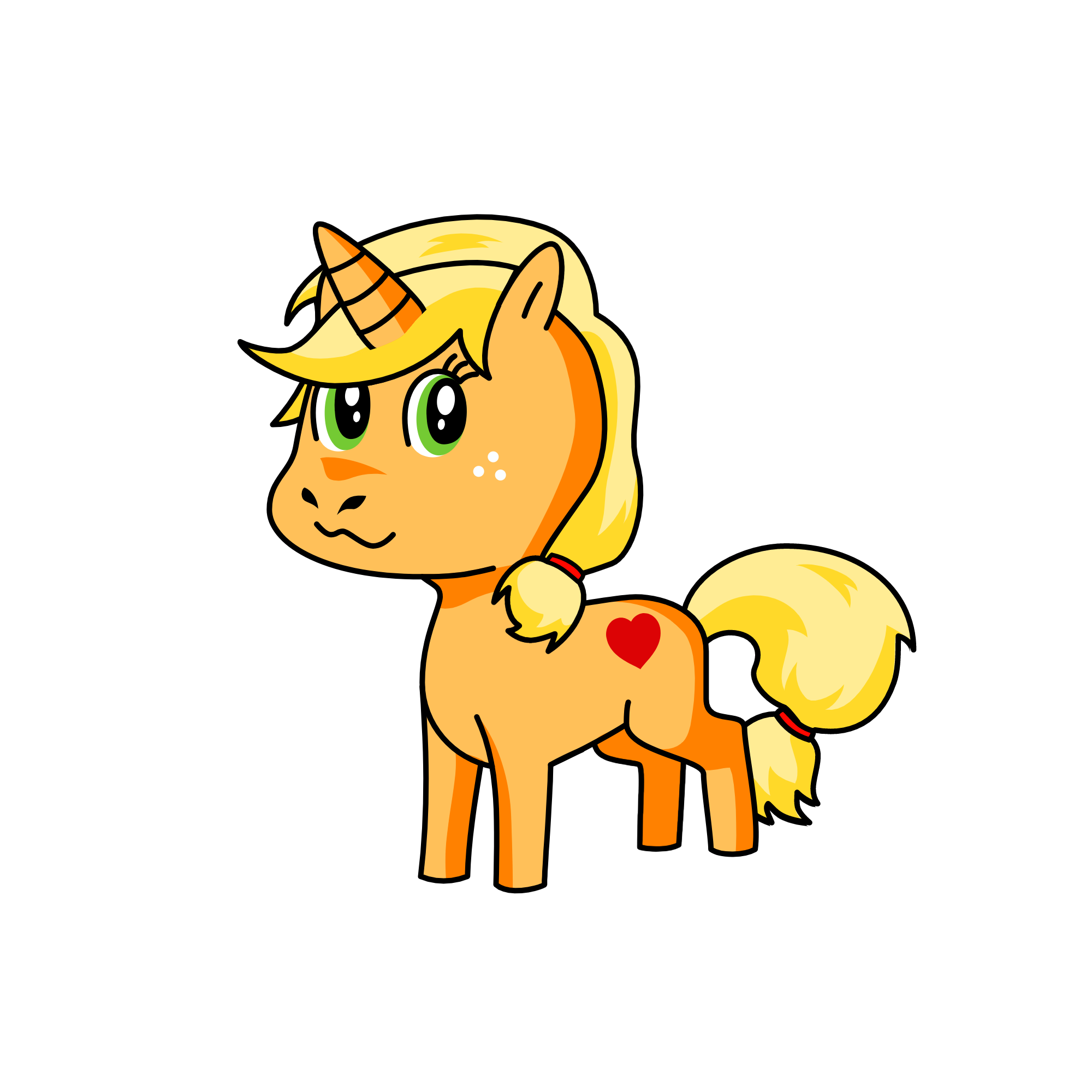 Apple Jack, the unicorn