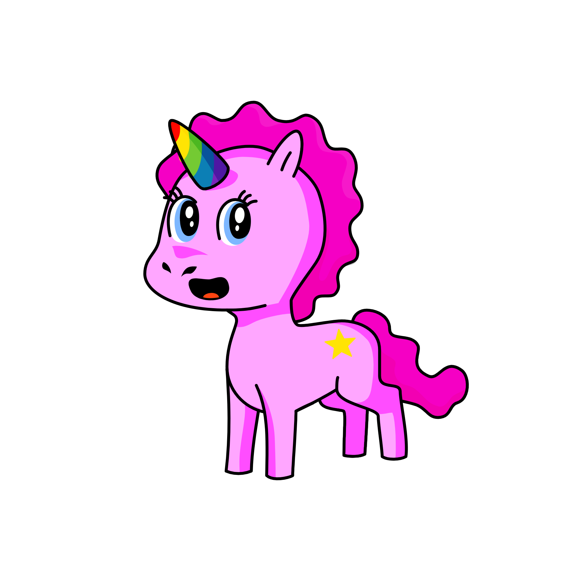 Pinkie Pie, the unicorn