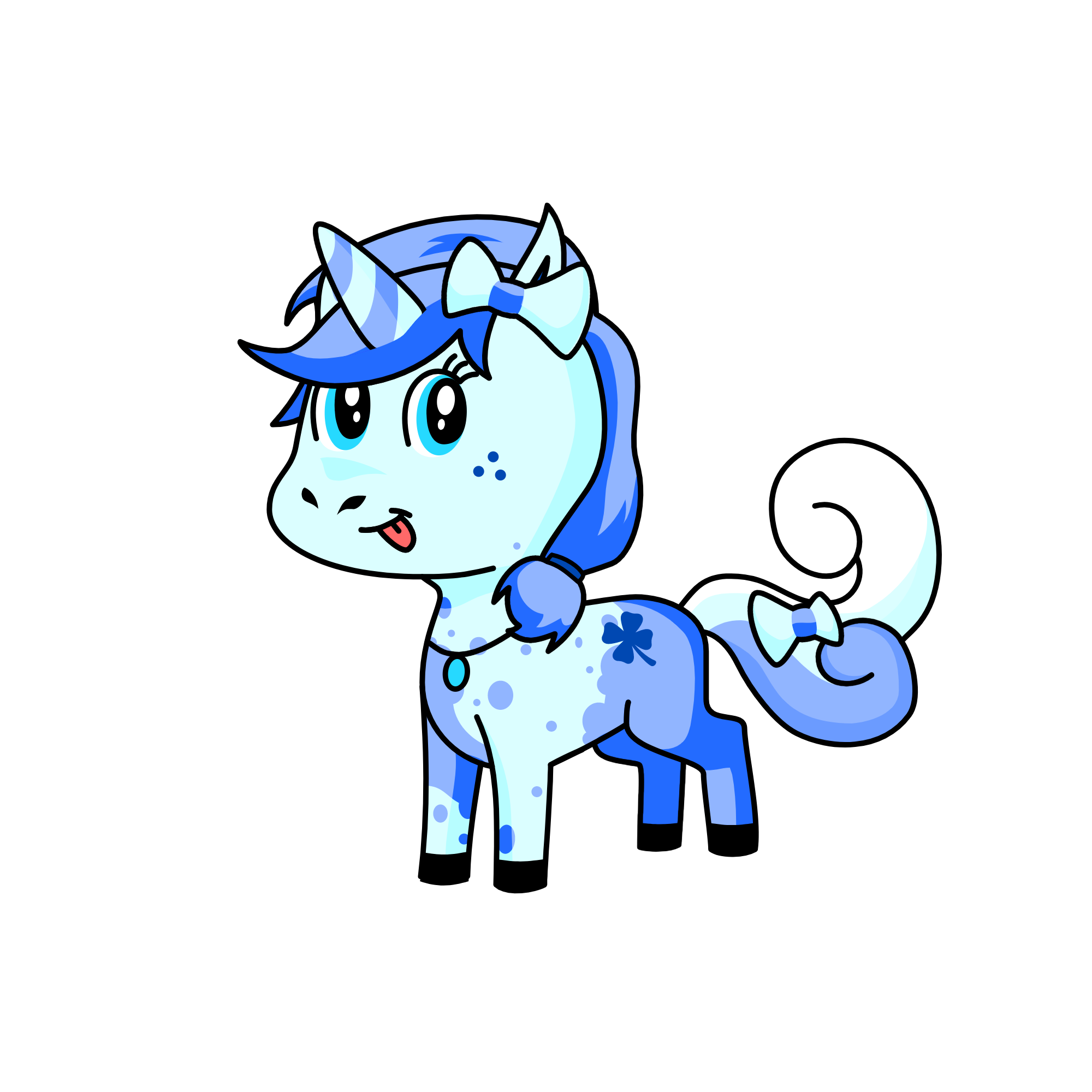 Snowy, the unicorn