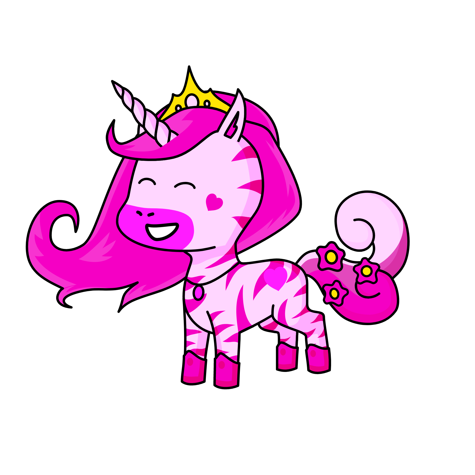 Поцелуйка, the unicorn