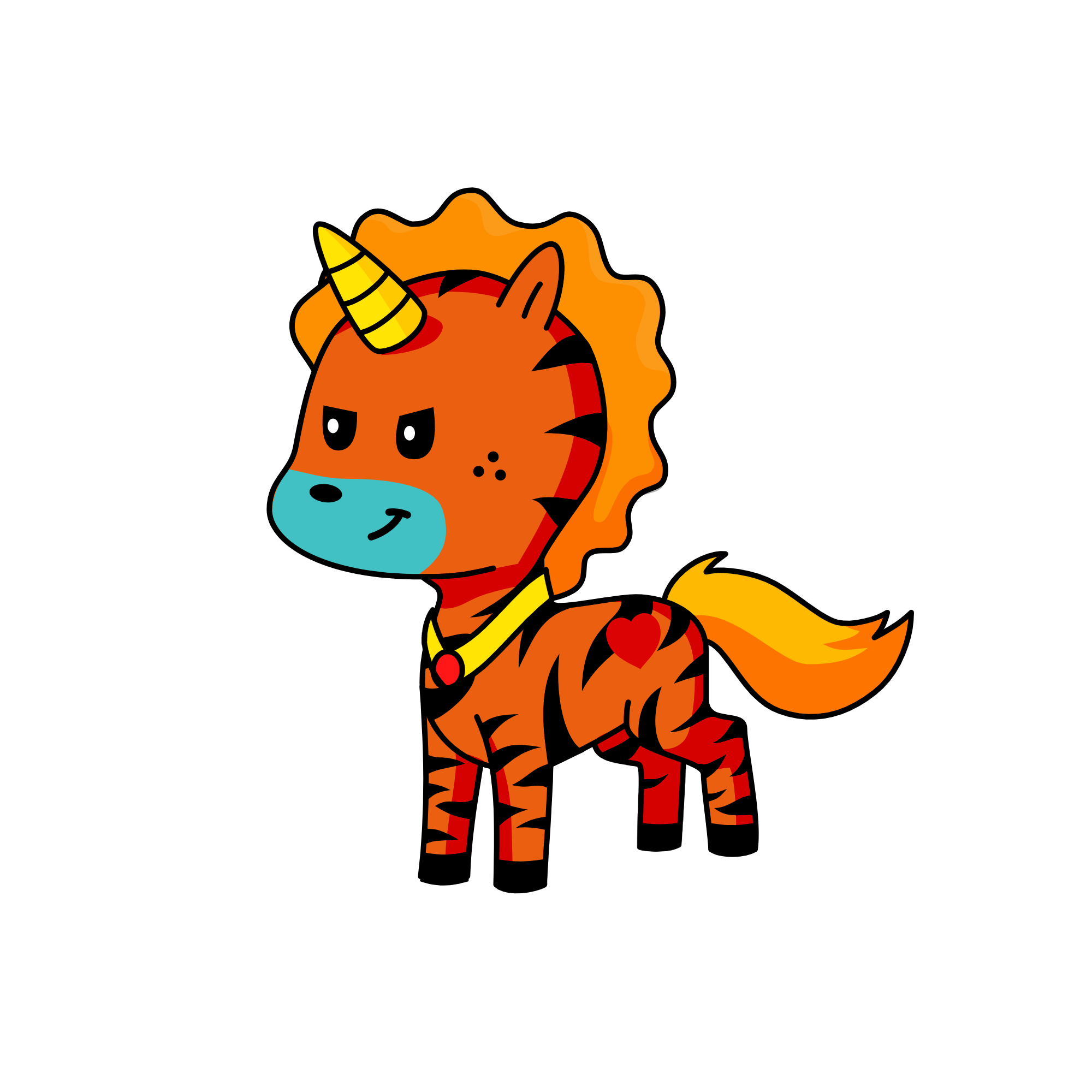 tigris, the unicorn