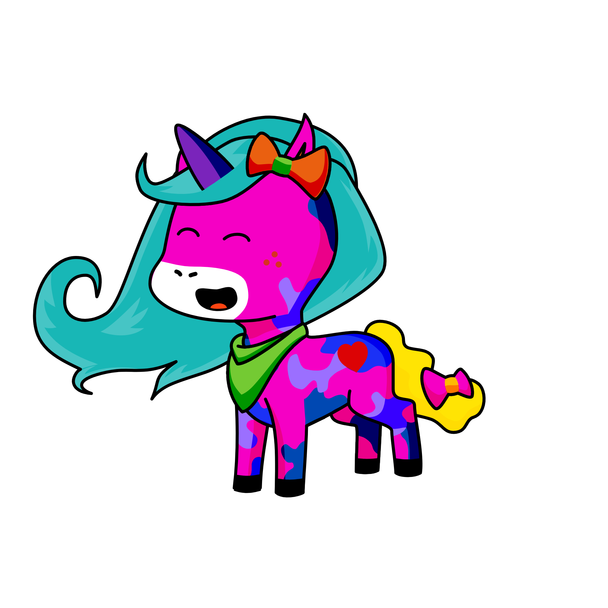 Mimi, the unicorn