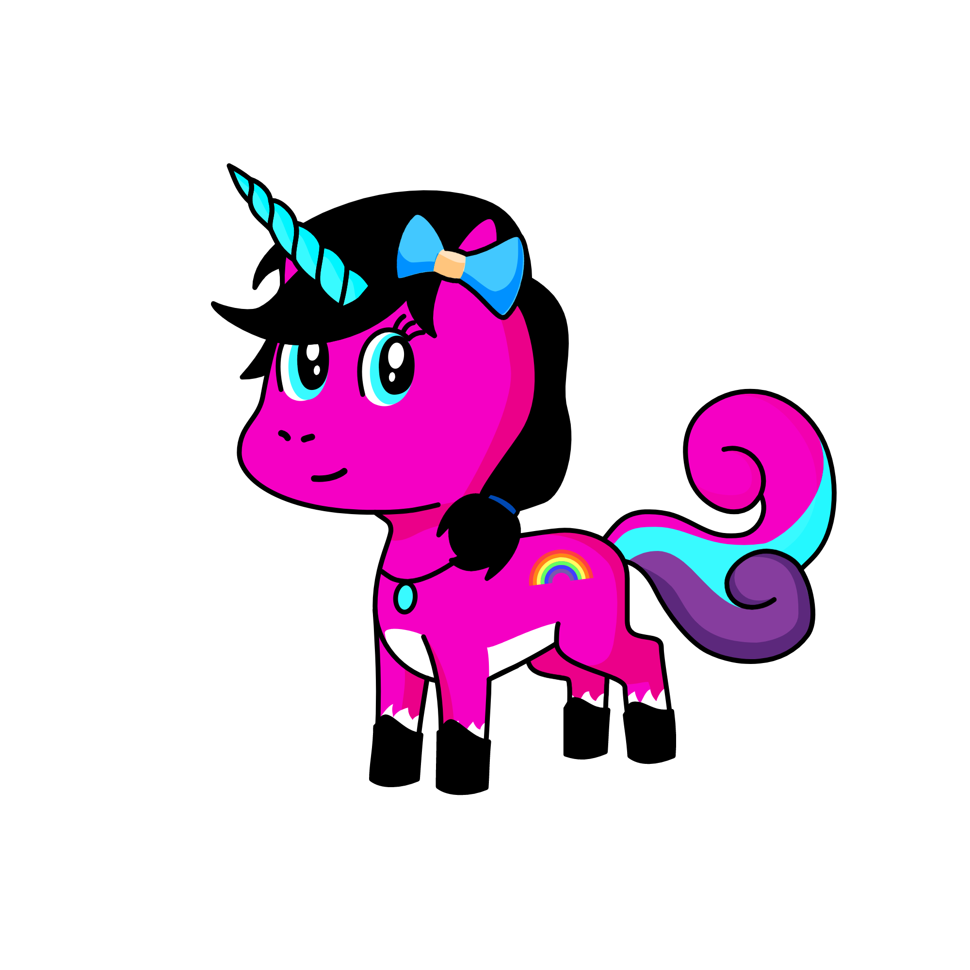 Mel, the unicorn