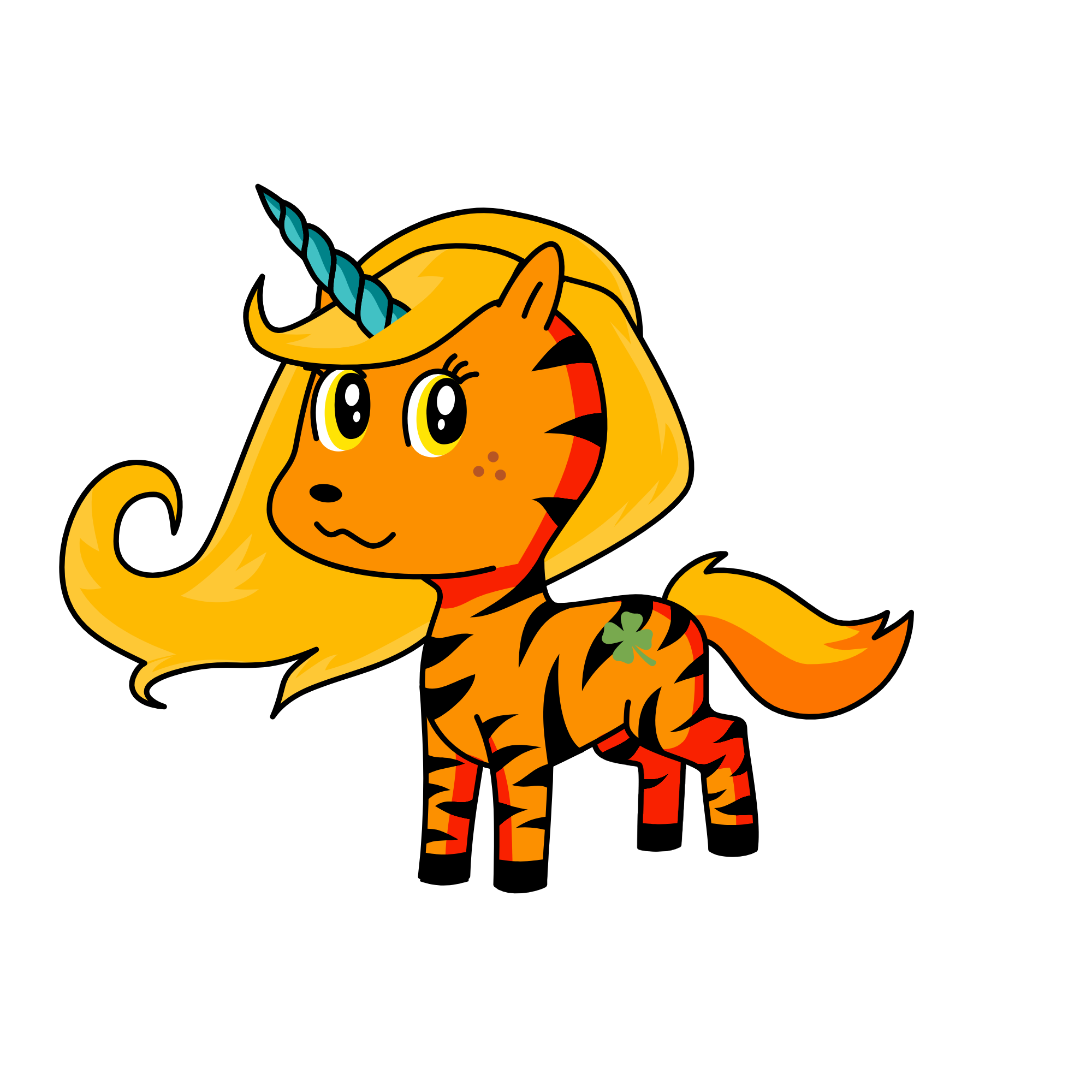tinger, the unicorn