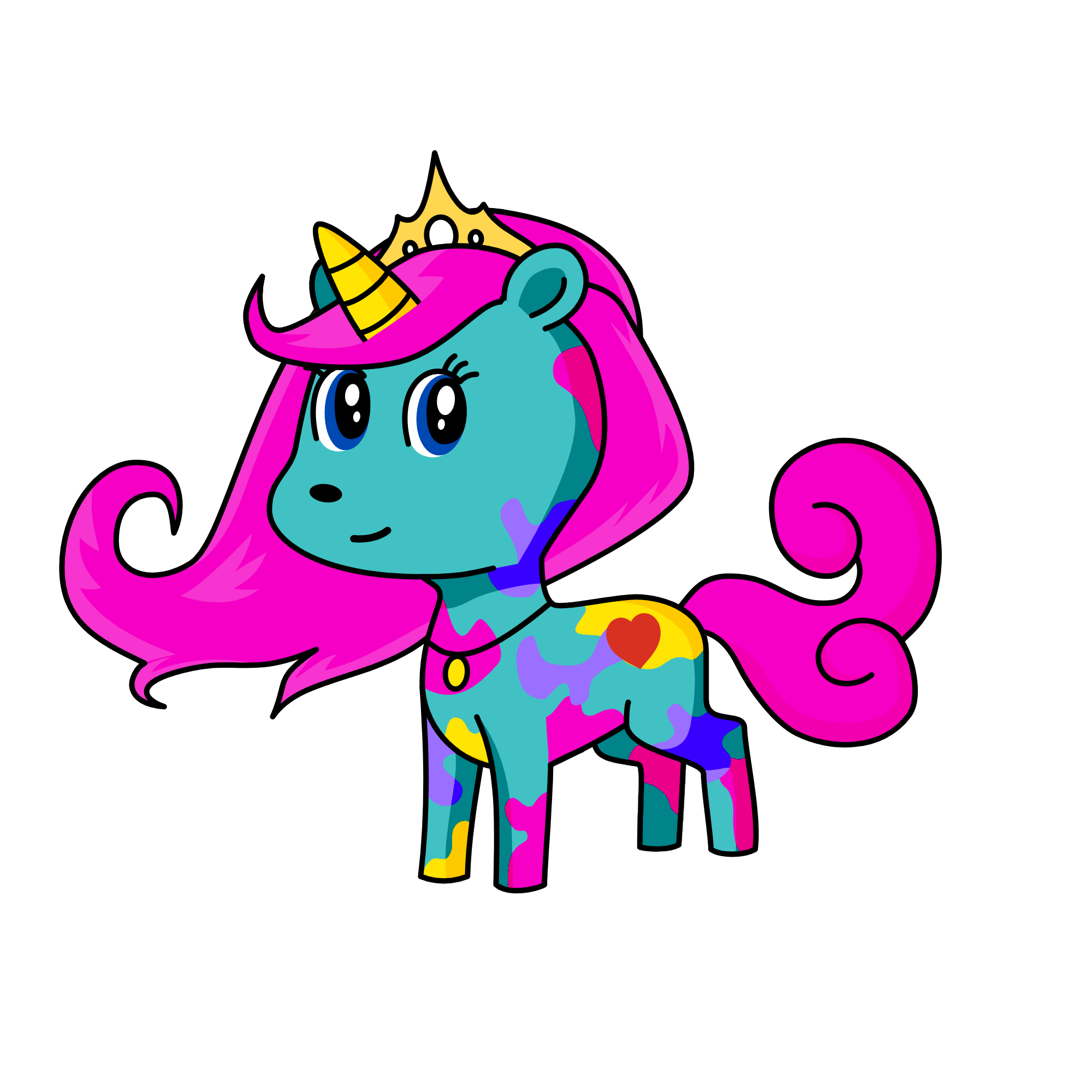 lala, the unicorn