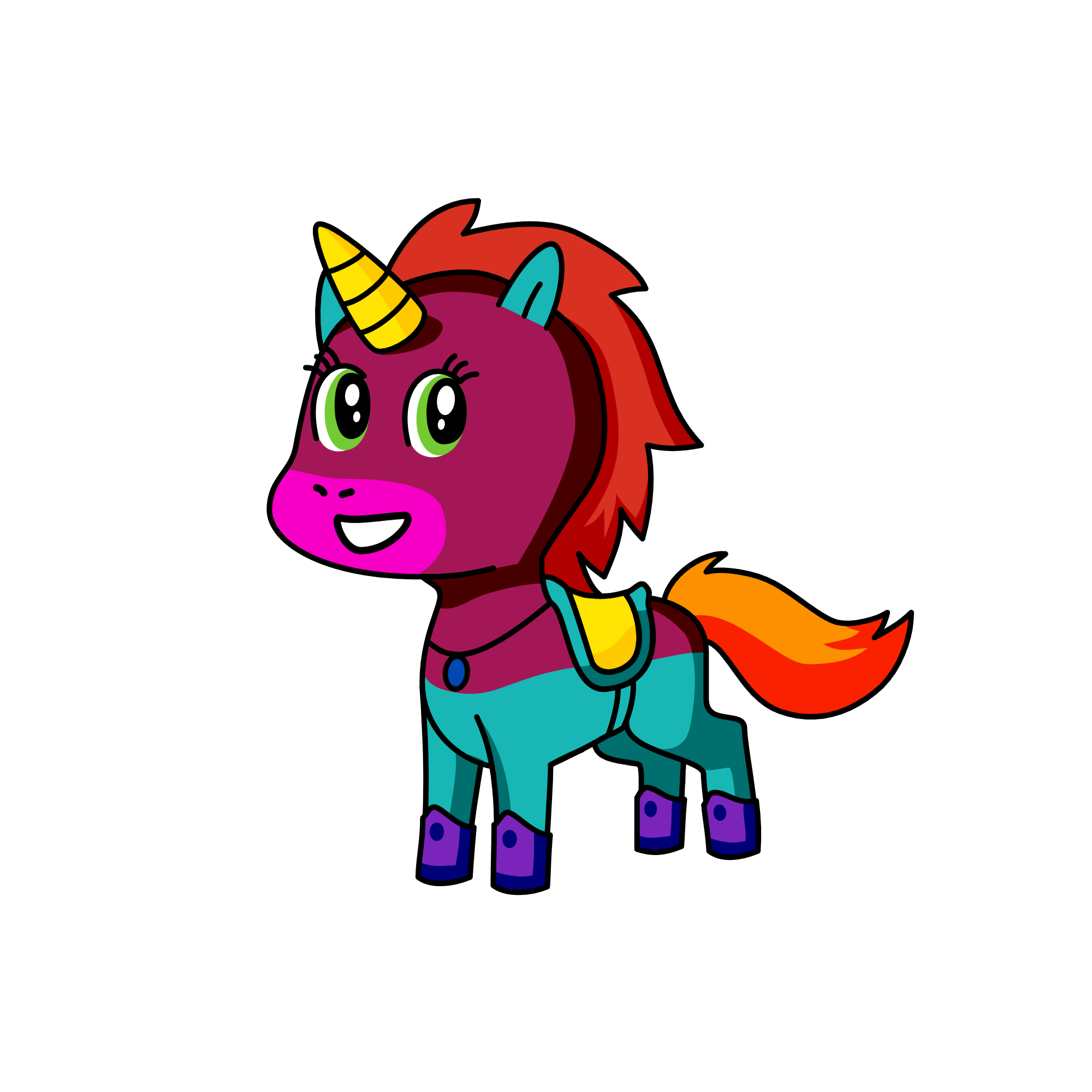 Sparkle, the unicorn