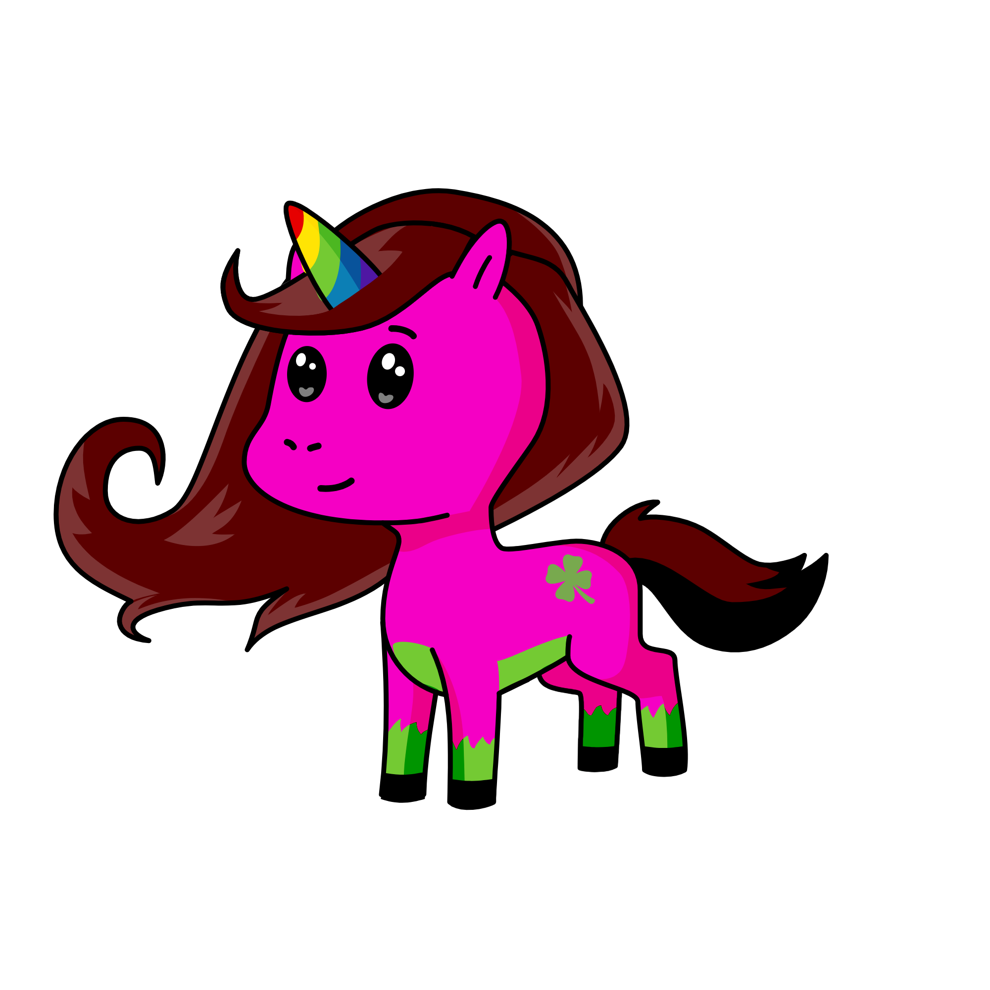 Forestina, the unicorn