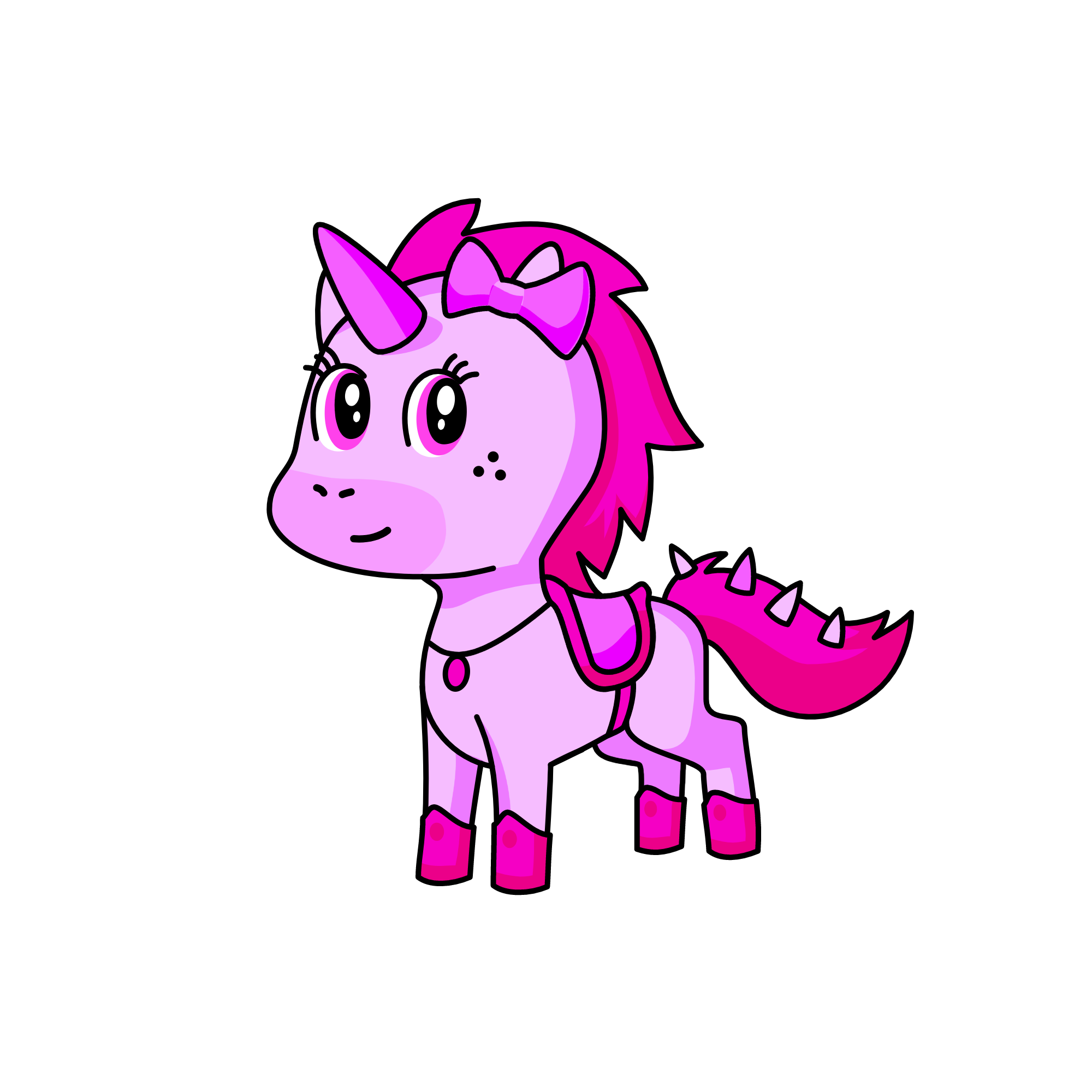 Pinkie, the unicorn