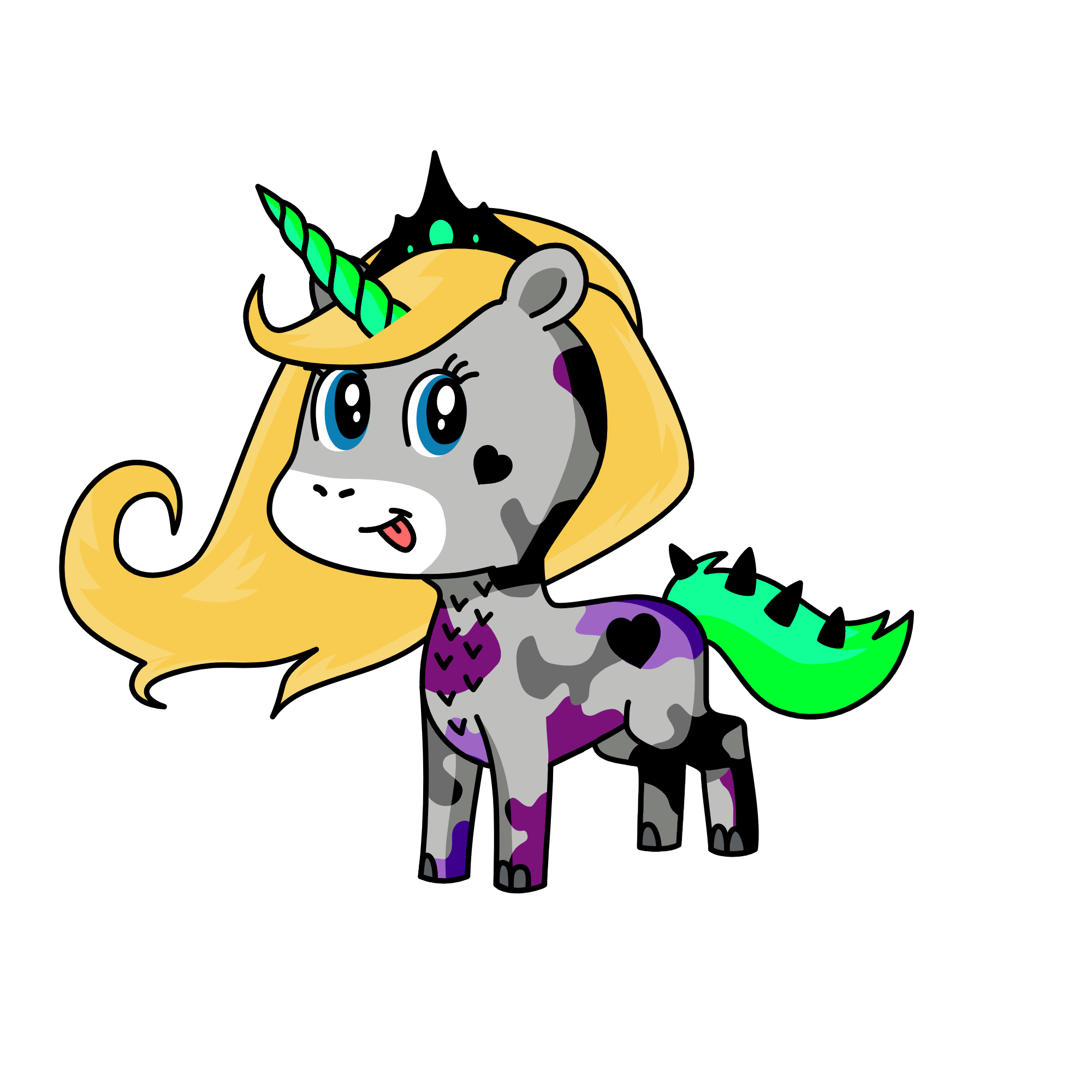 Sunshine, the unicorn