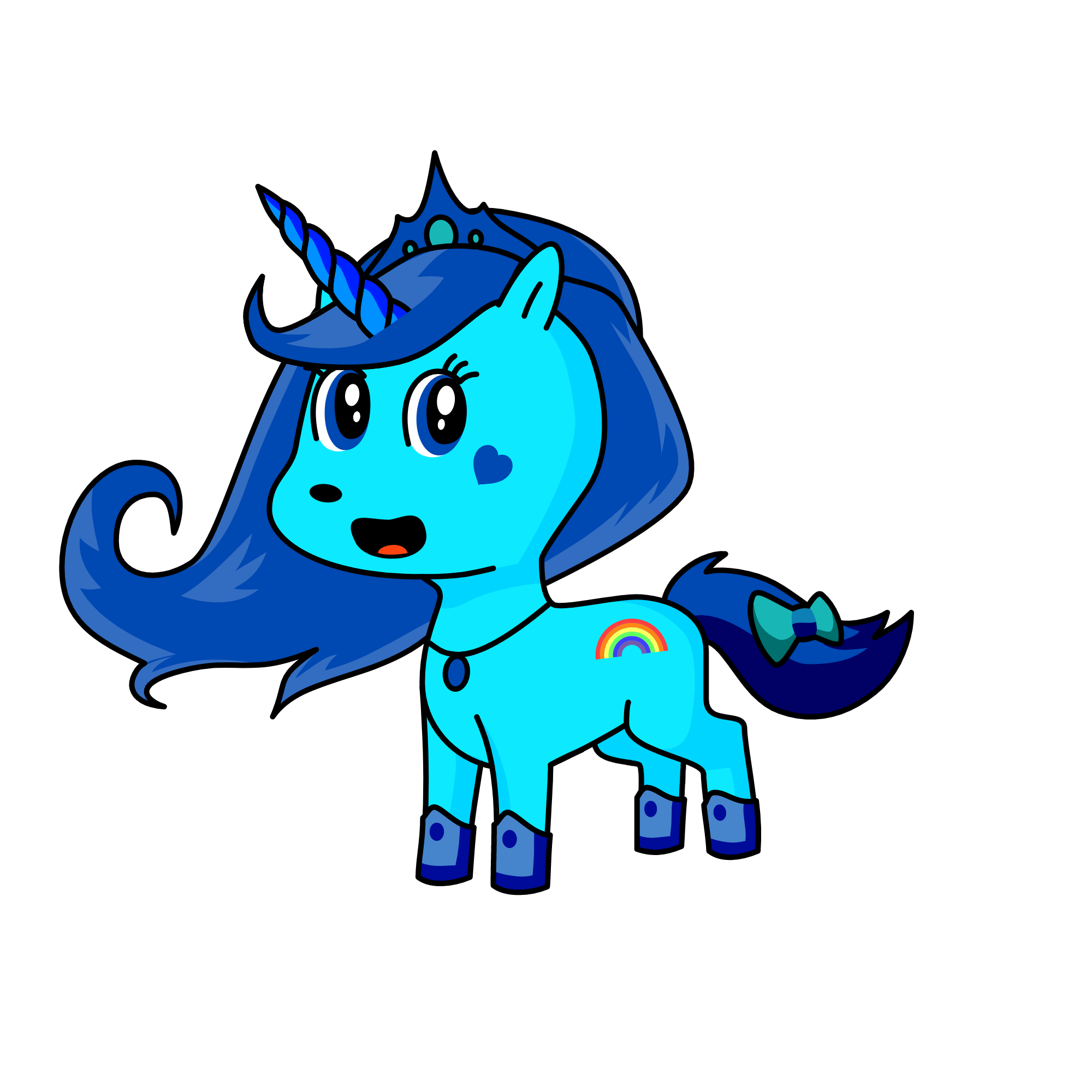 Ice Qeean, the unicorn