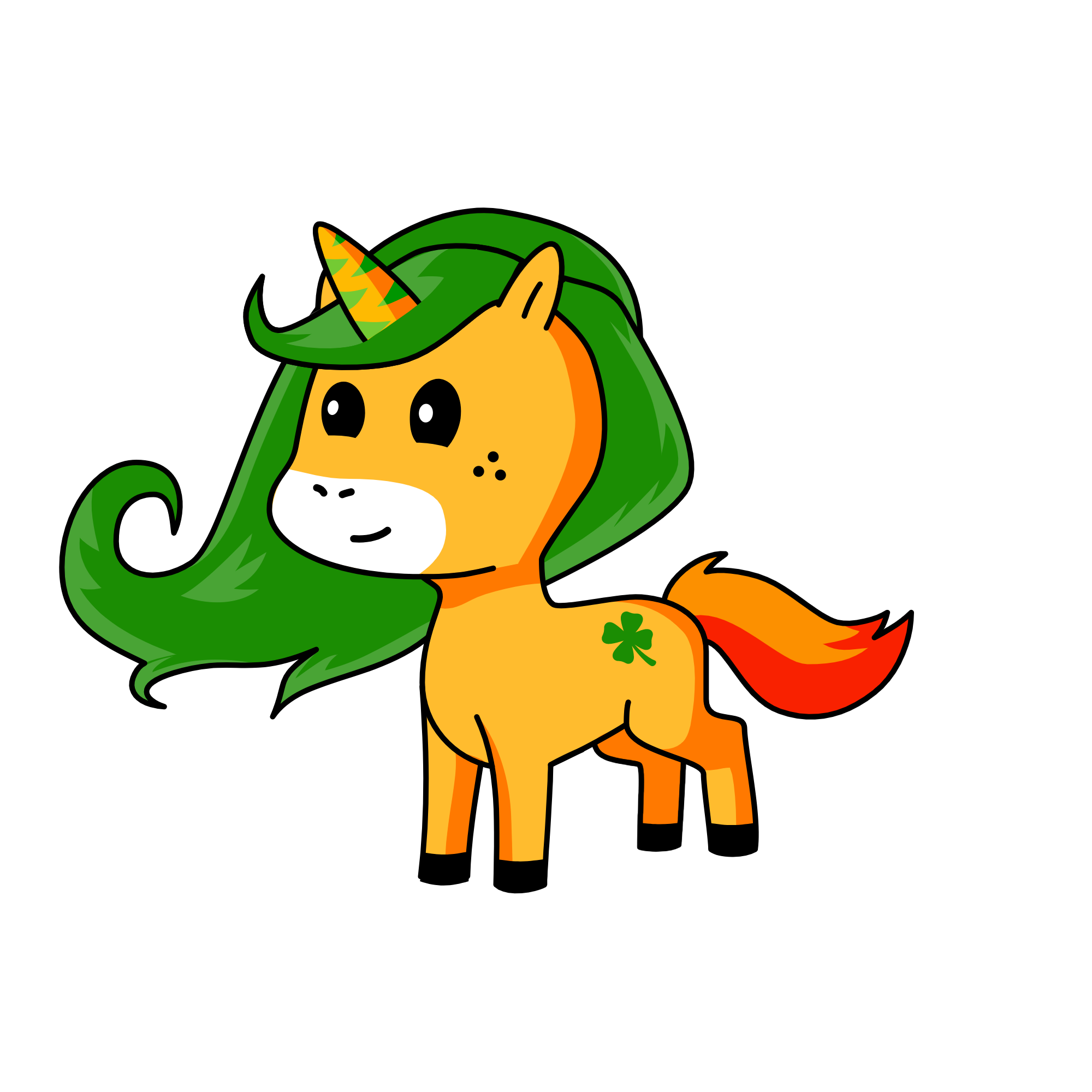 Carrot, the unicorn