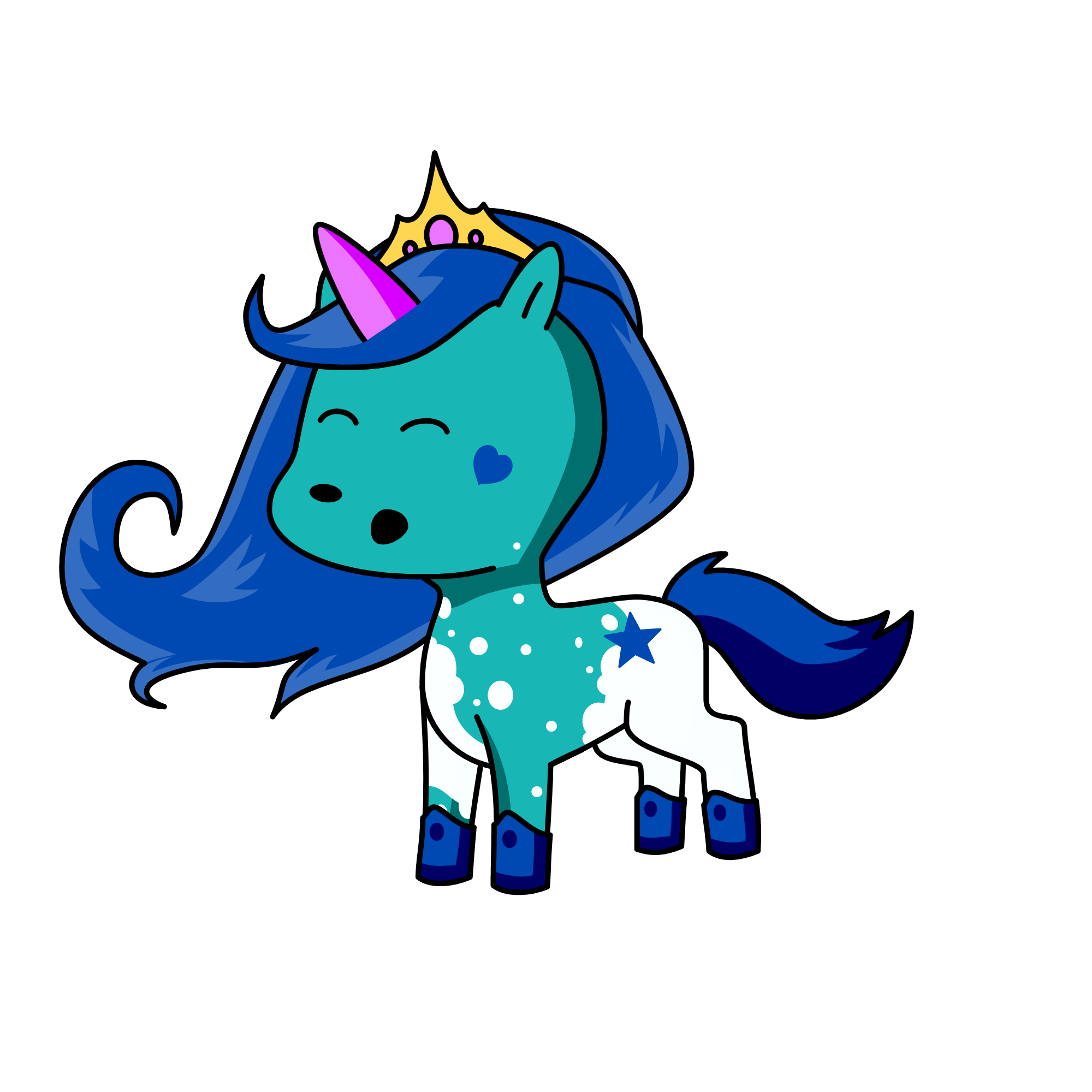 Flake, the unicorn