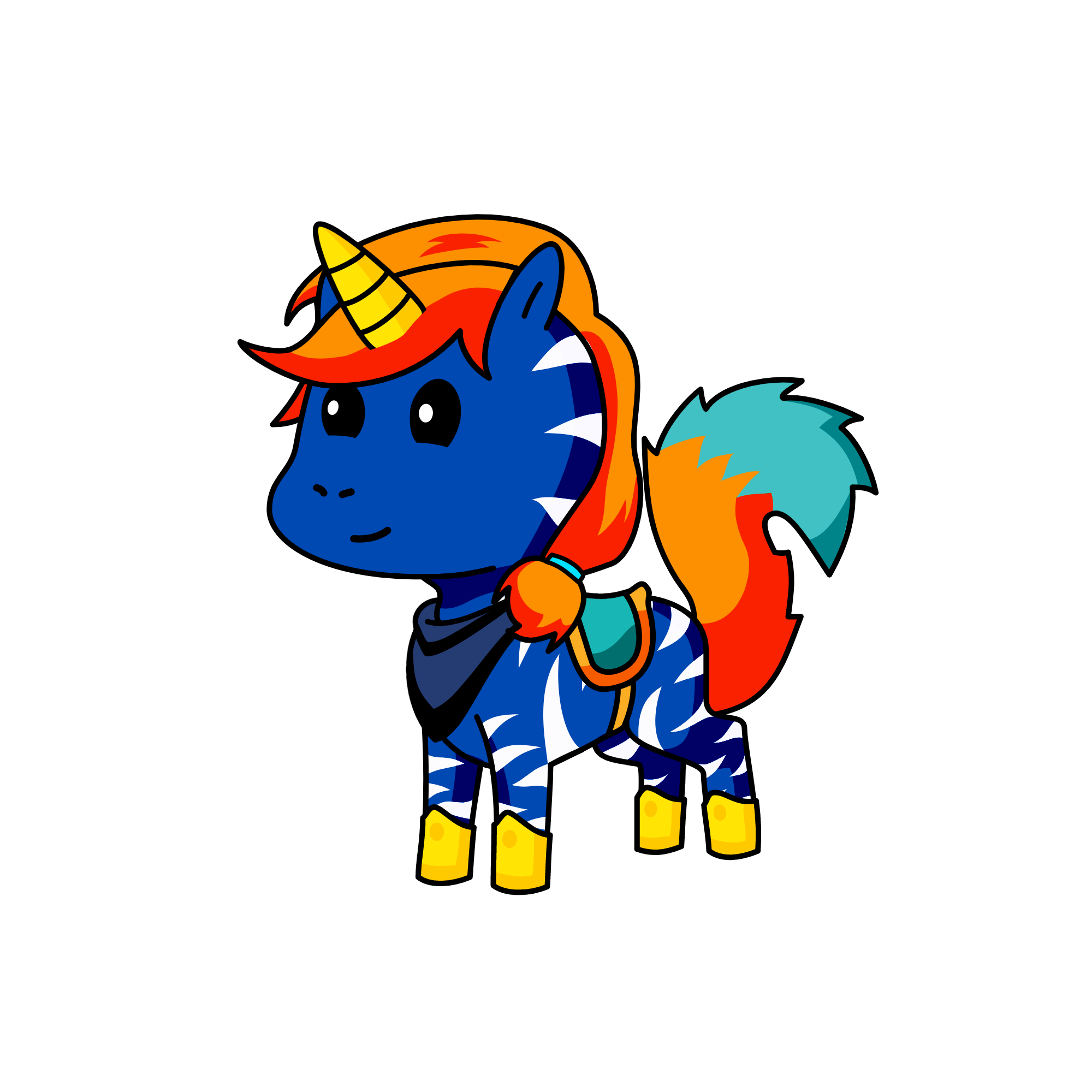 Necia the Wanderer, the unicorn