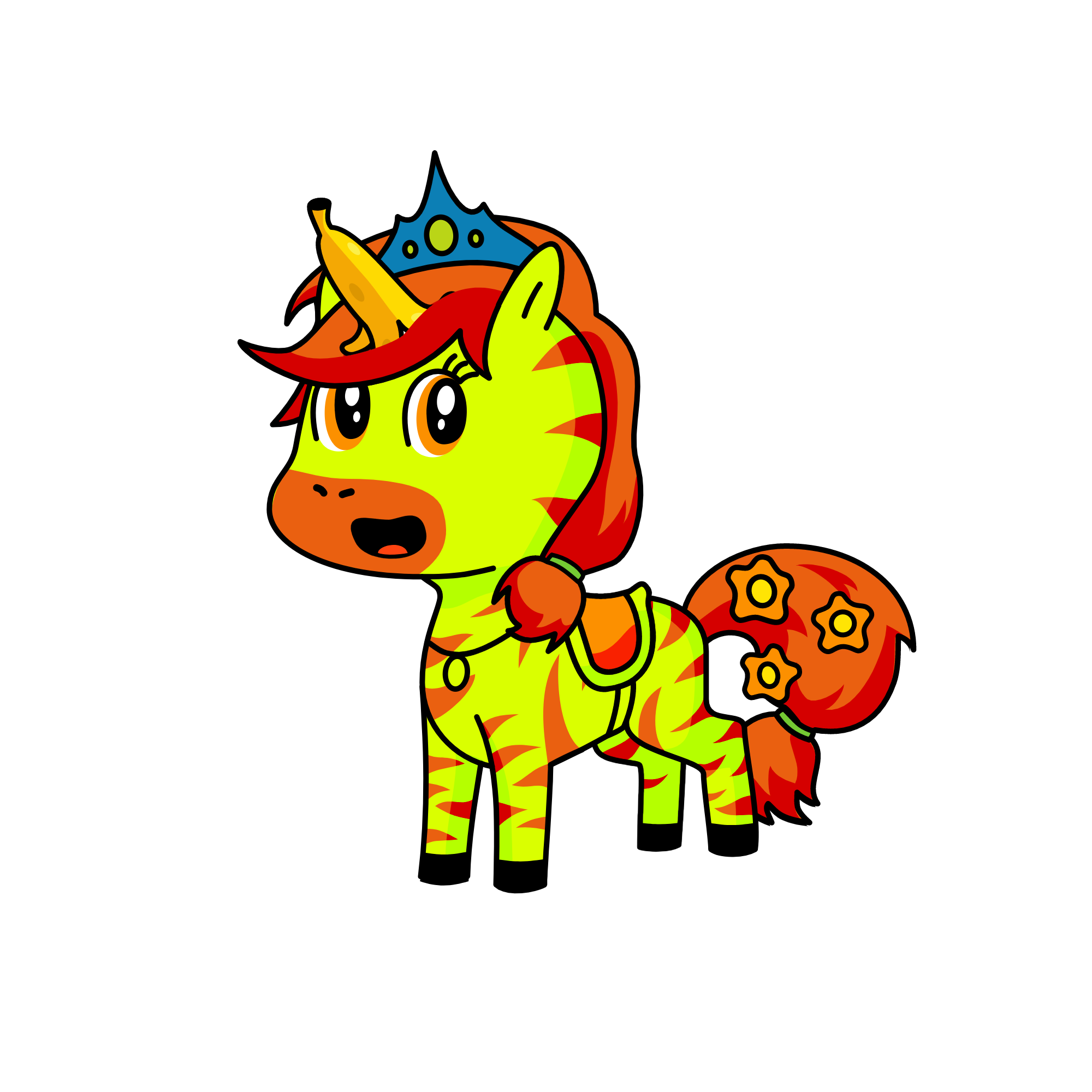 Princess Banana, the unicorn