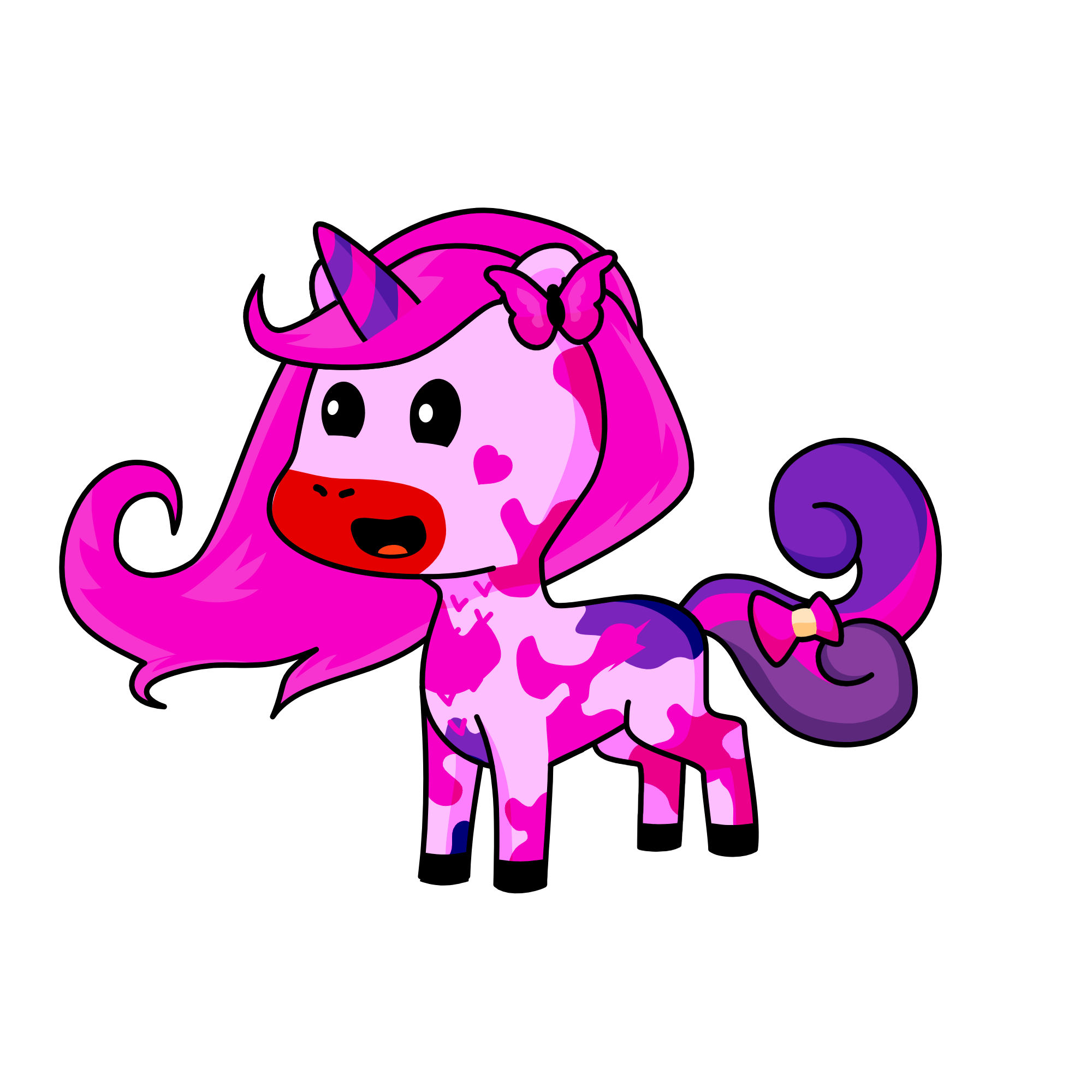 Lilly, the unicorn