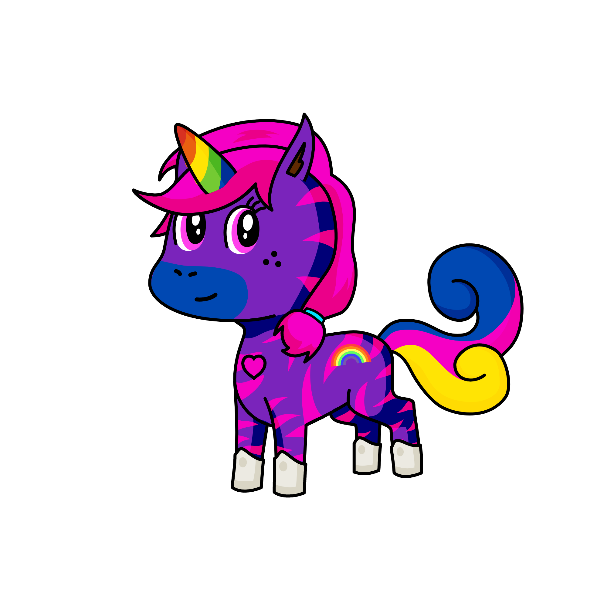 Manuela, the unicorn