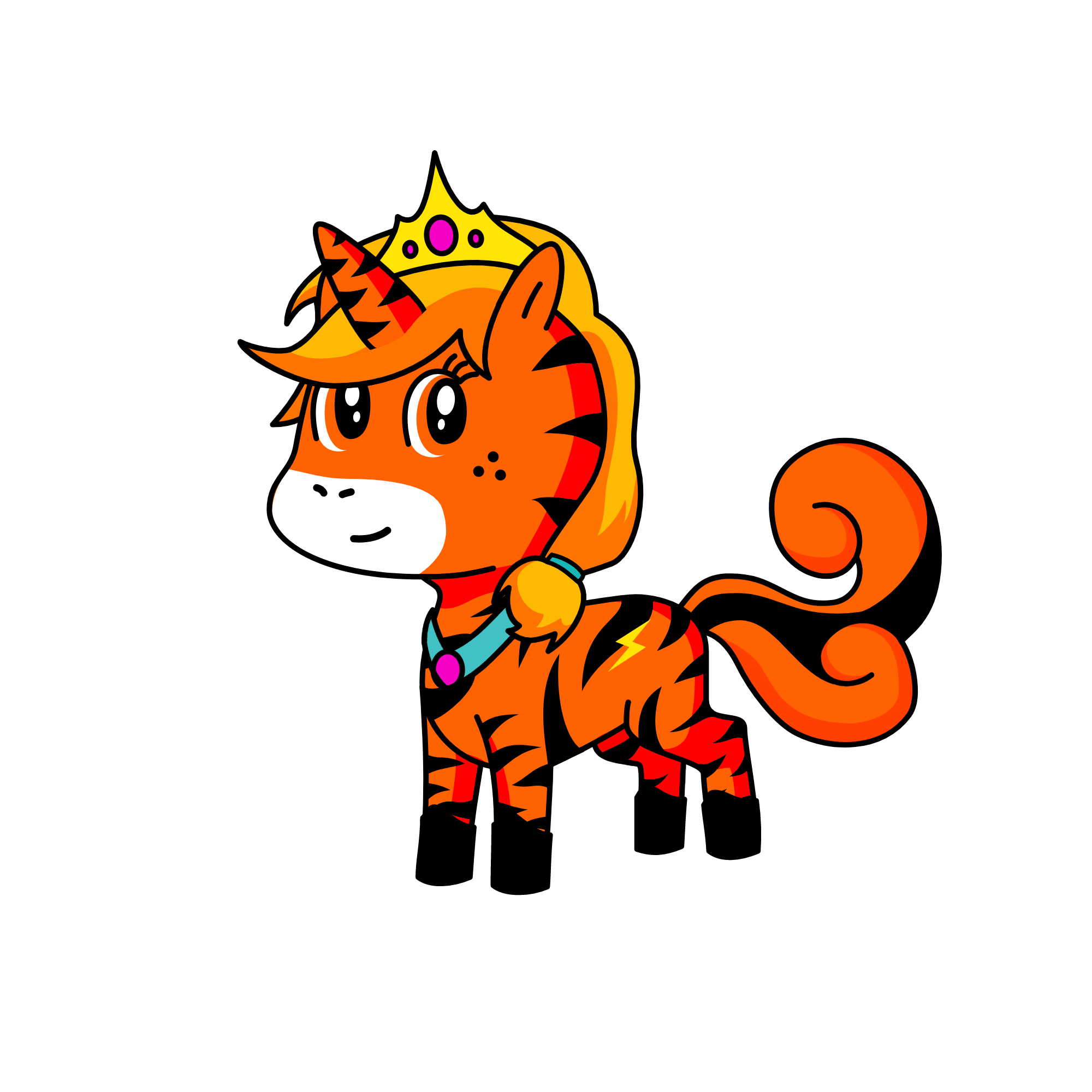 Tigress , the unicorn