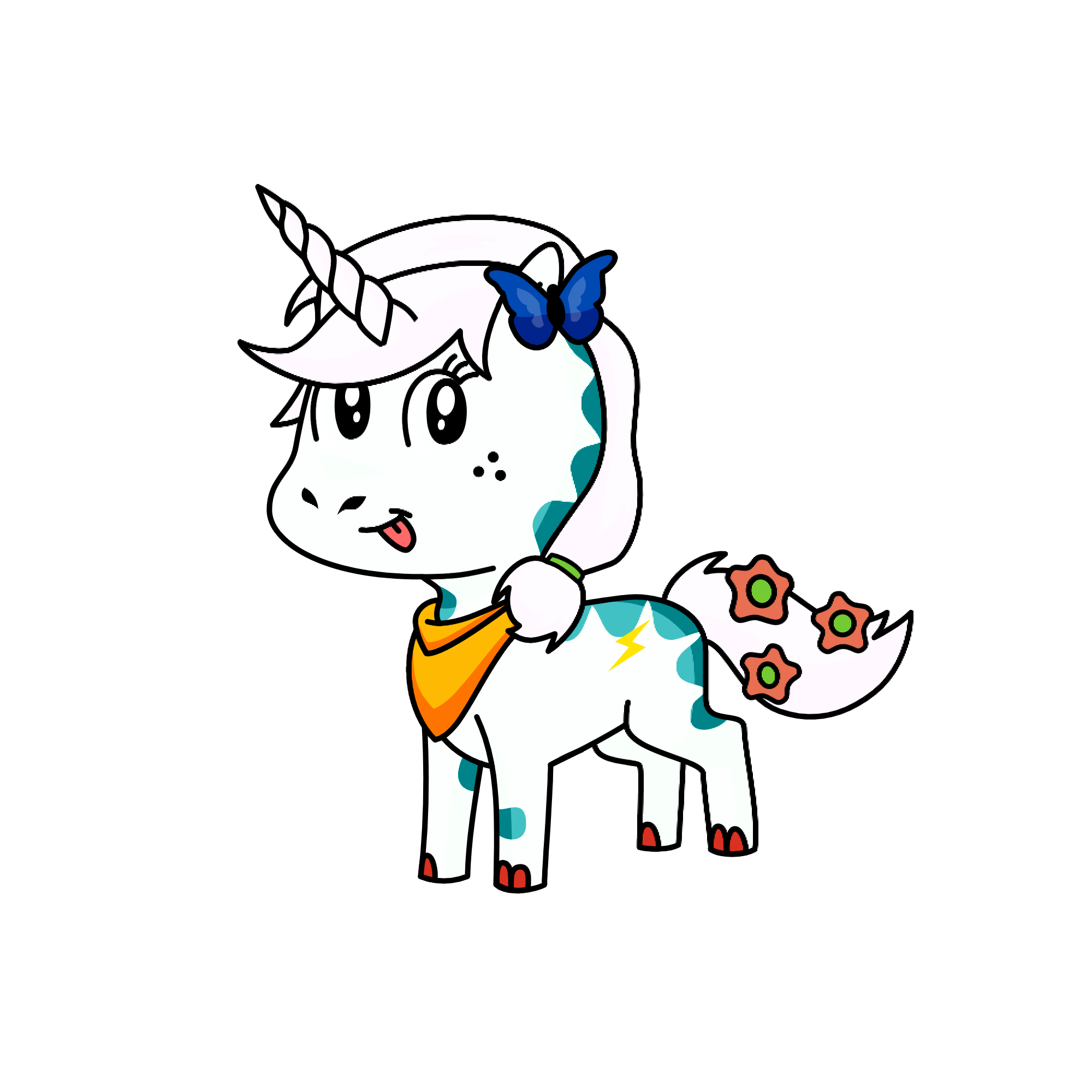 Butterfly, the unicorn