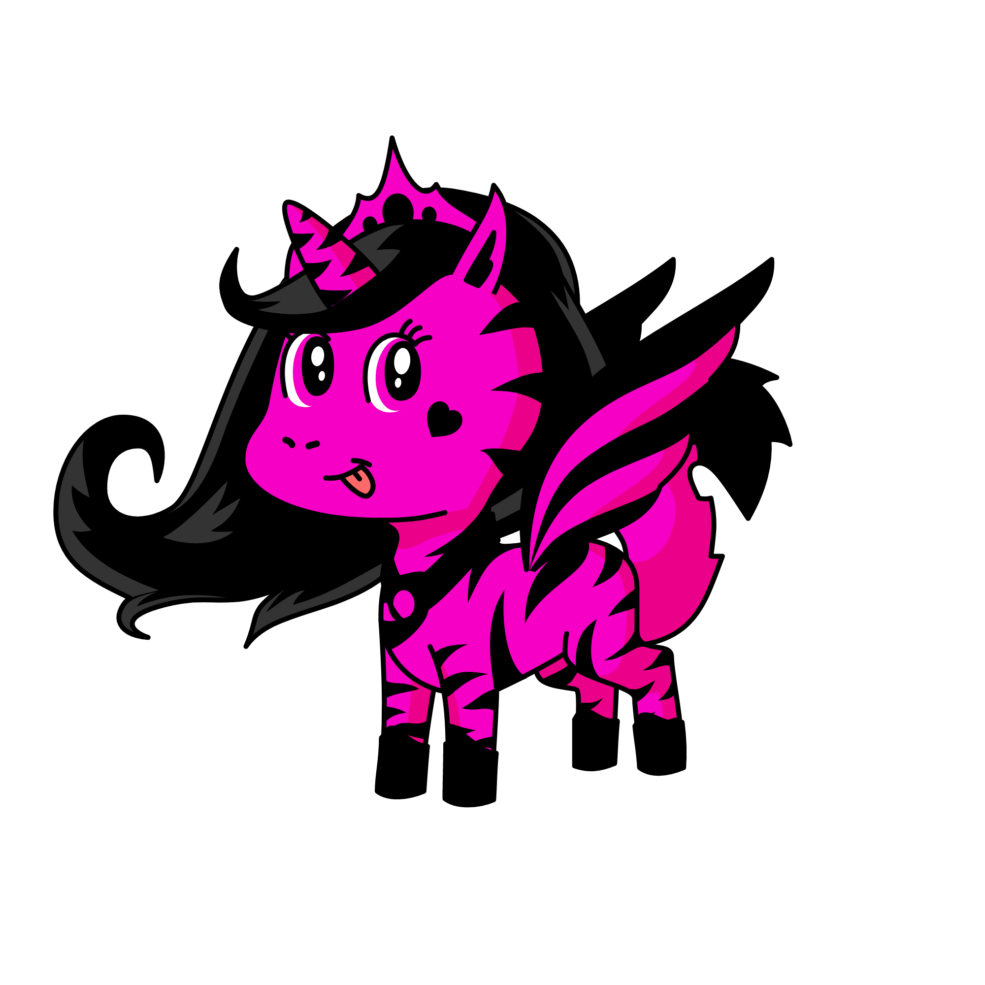 Rose, the unicorn