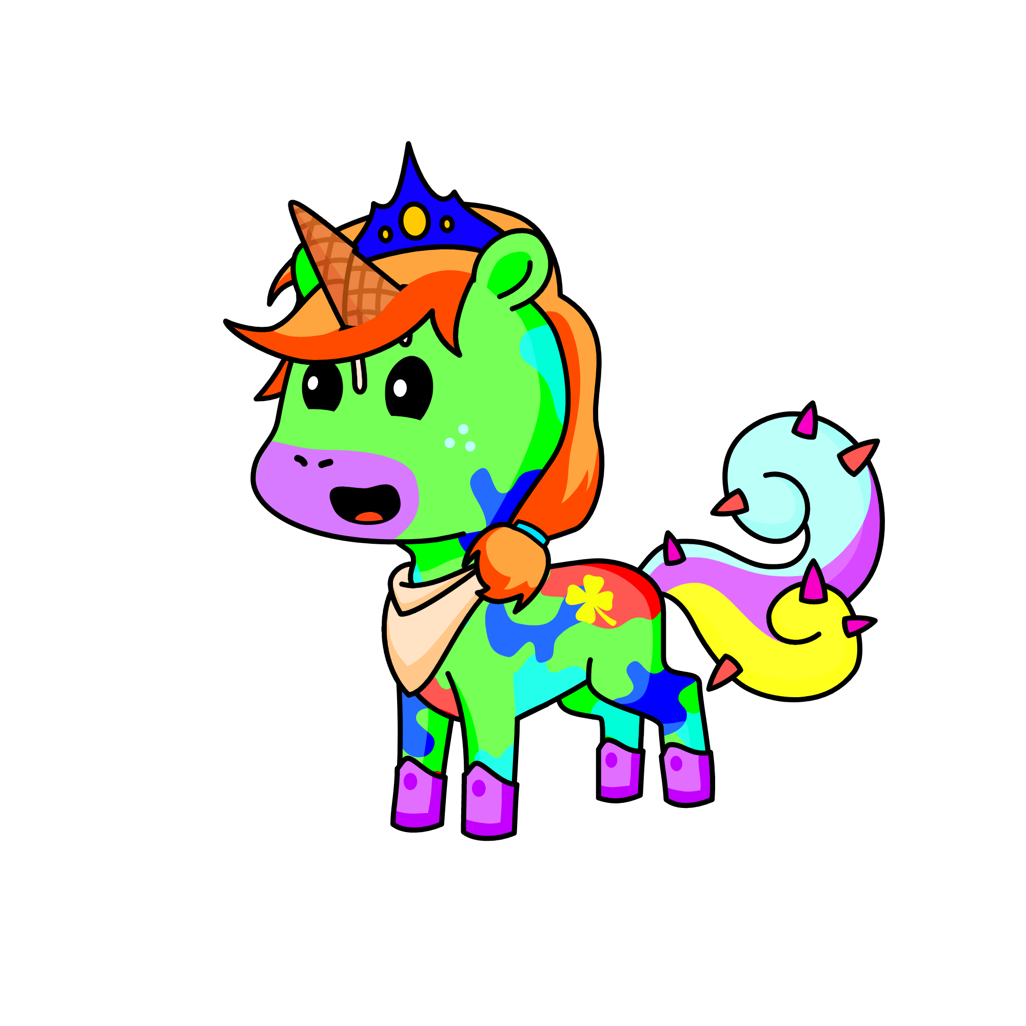 Craziness , the unicorn