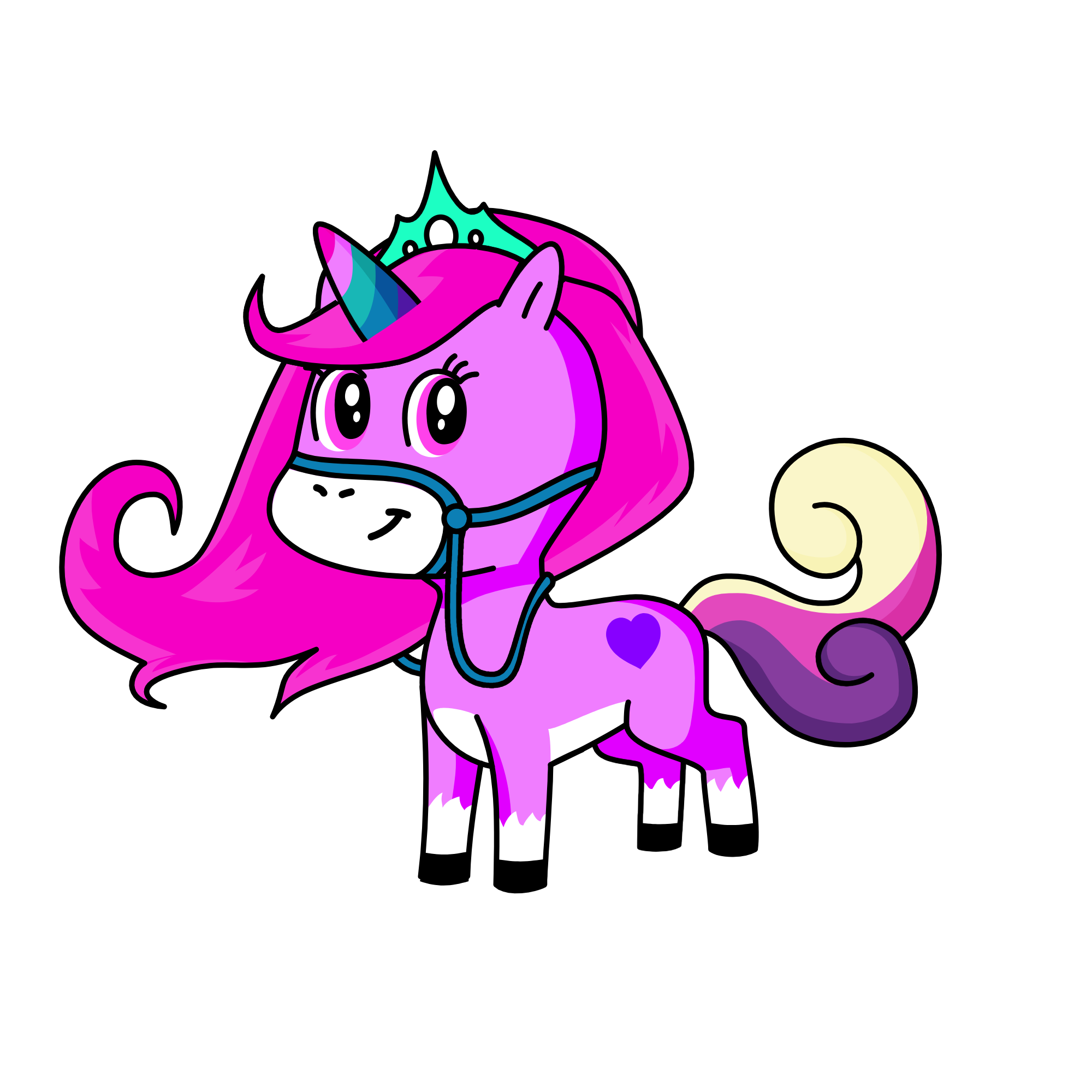 Floriana, the unicorn