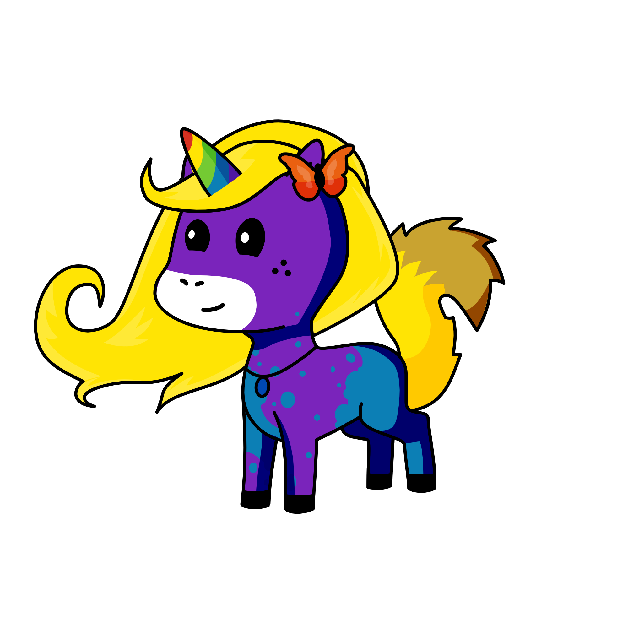 Haley, the unicorn
