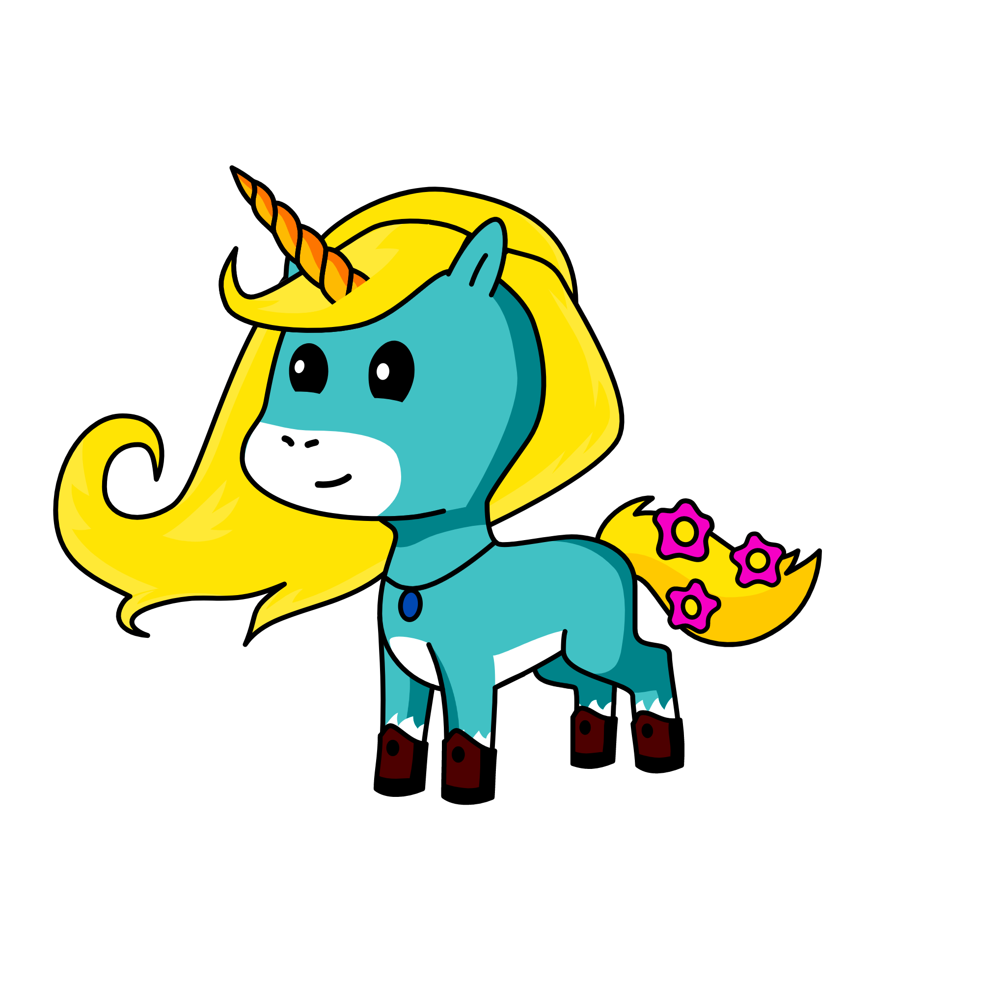 Sophia, the unicorn