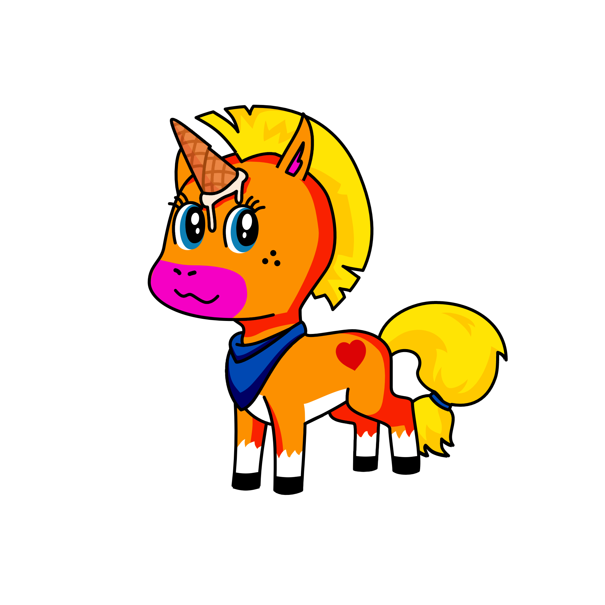 Swiper, the unicorn