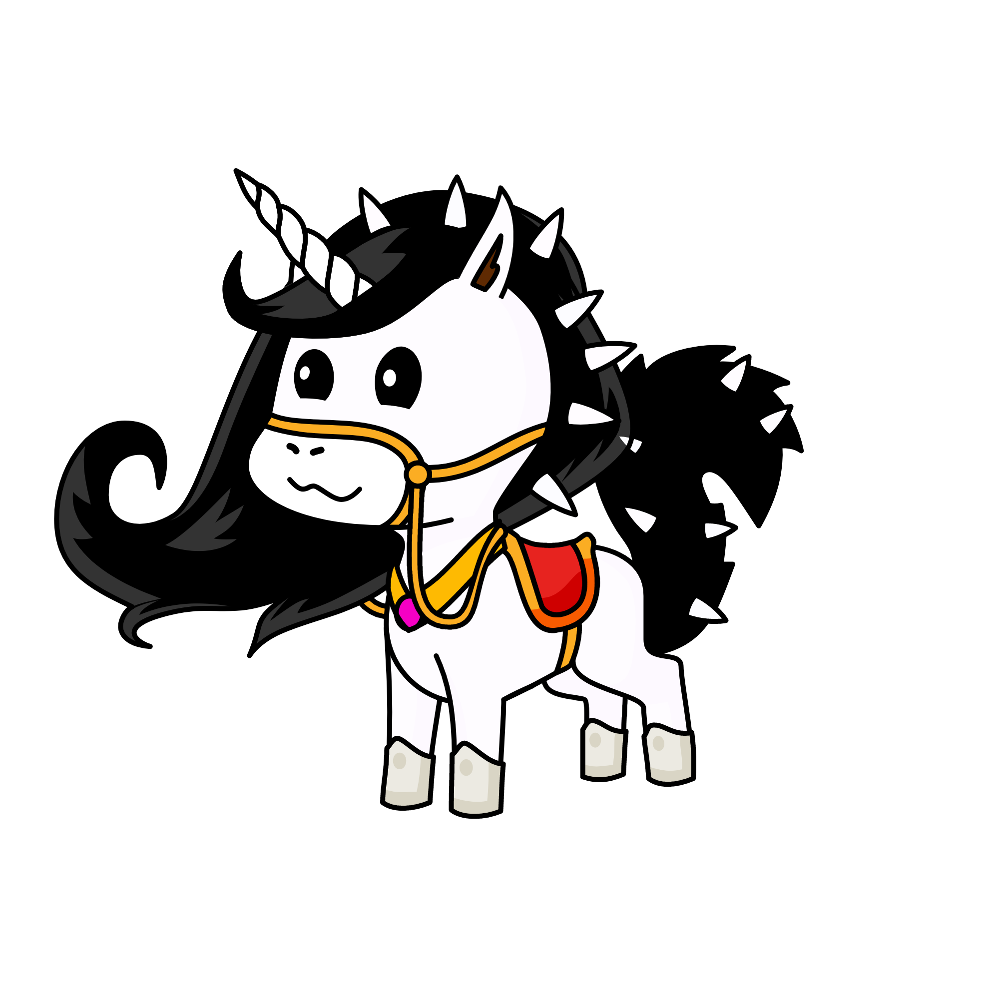 Rider, the unicorn