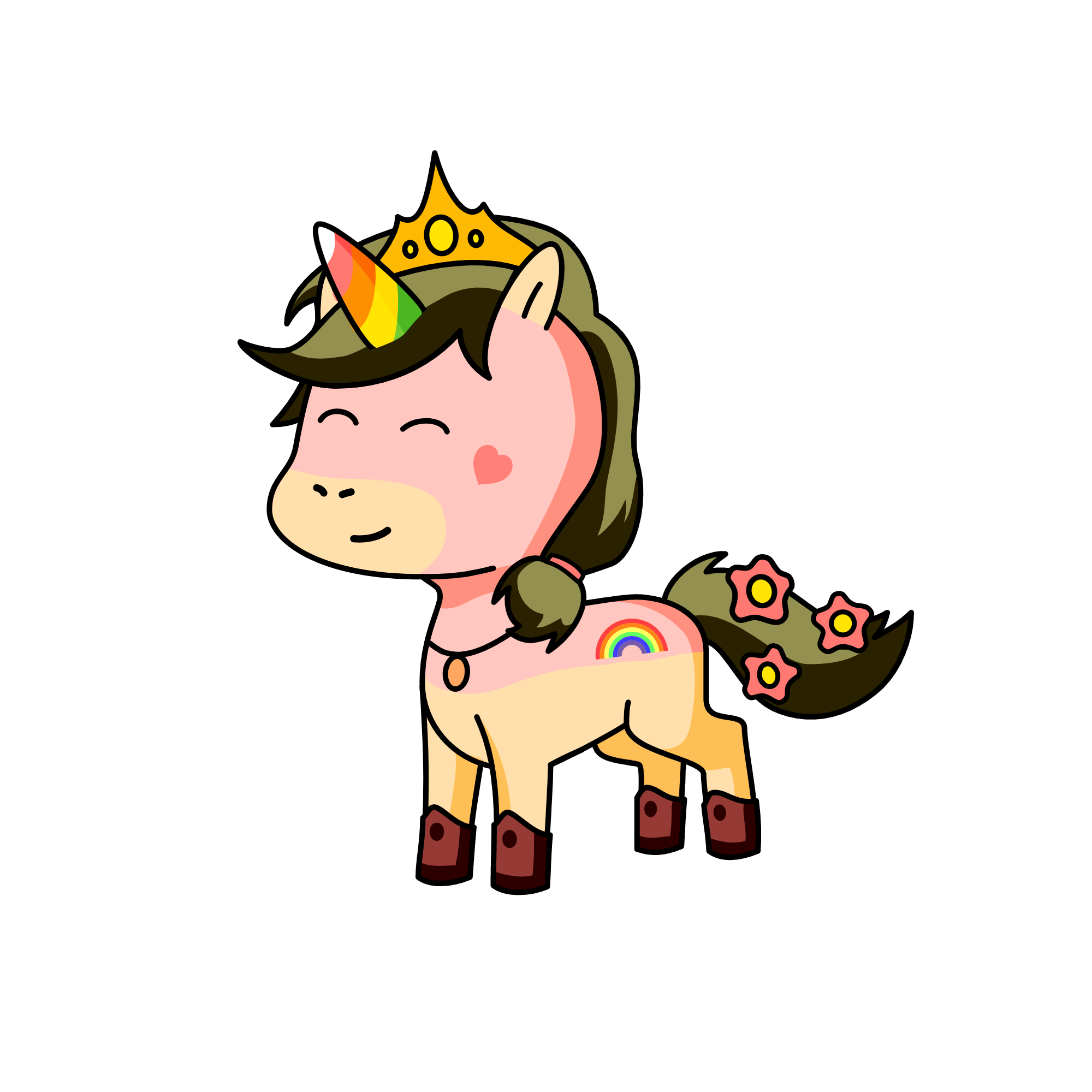 Amelia/Queen, the unicorn