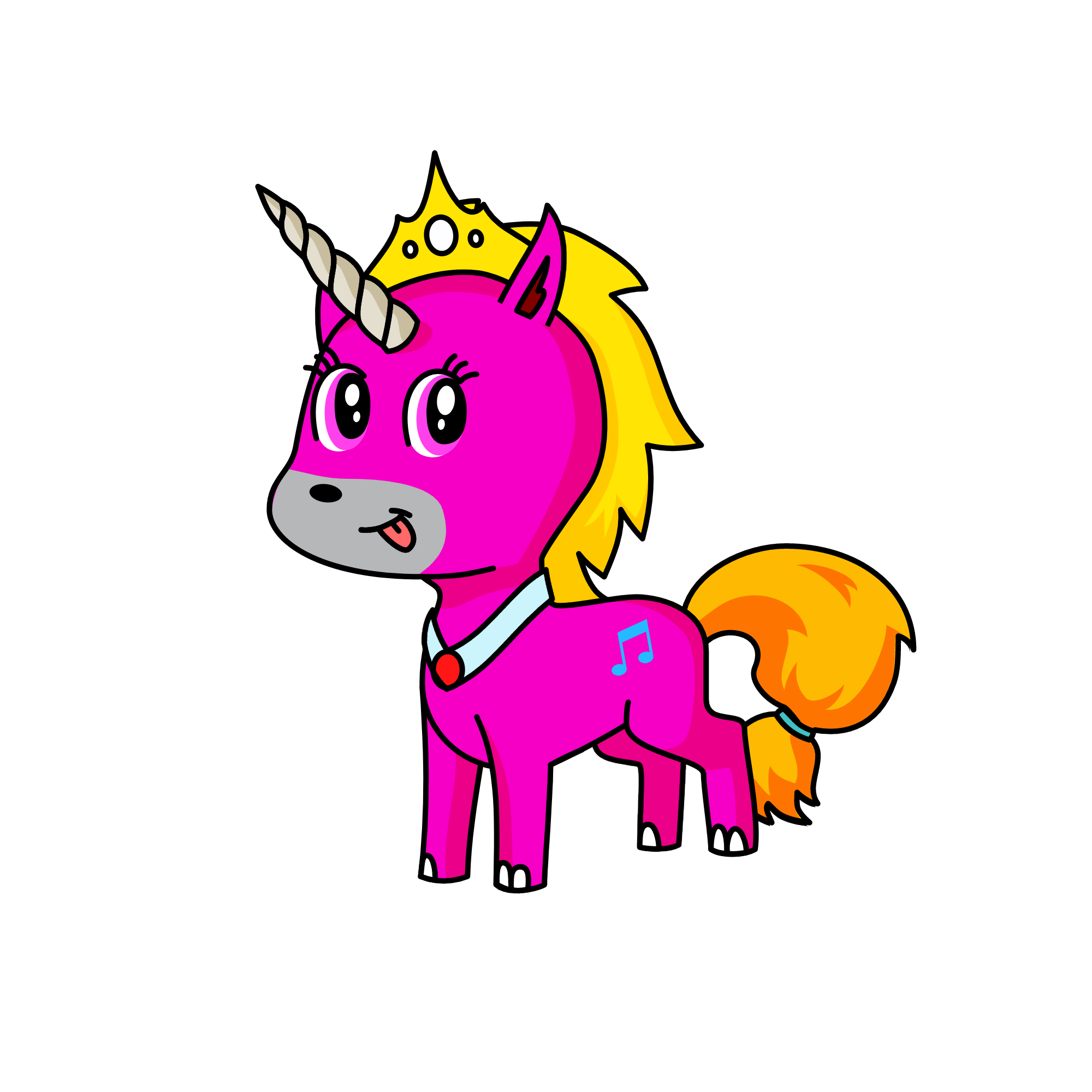 the stuff that is like this be good be nice say the words u want to say, the unicorn
