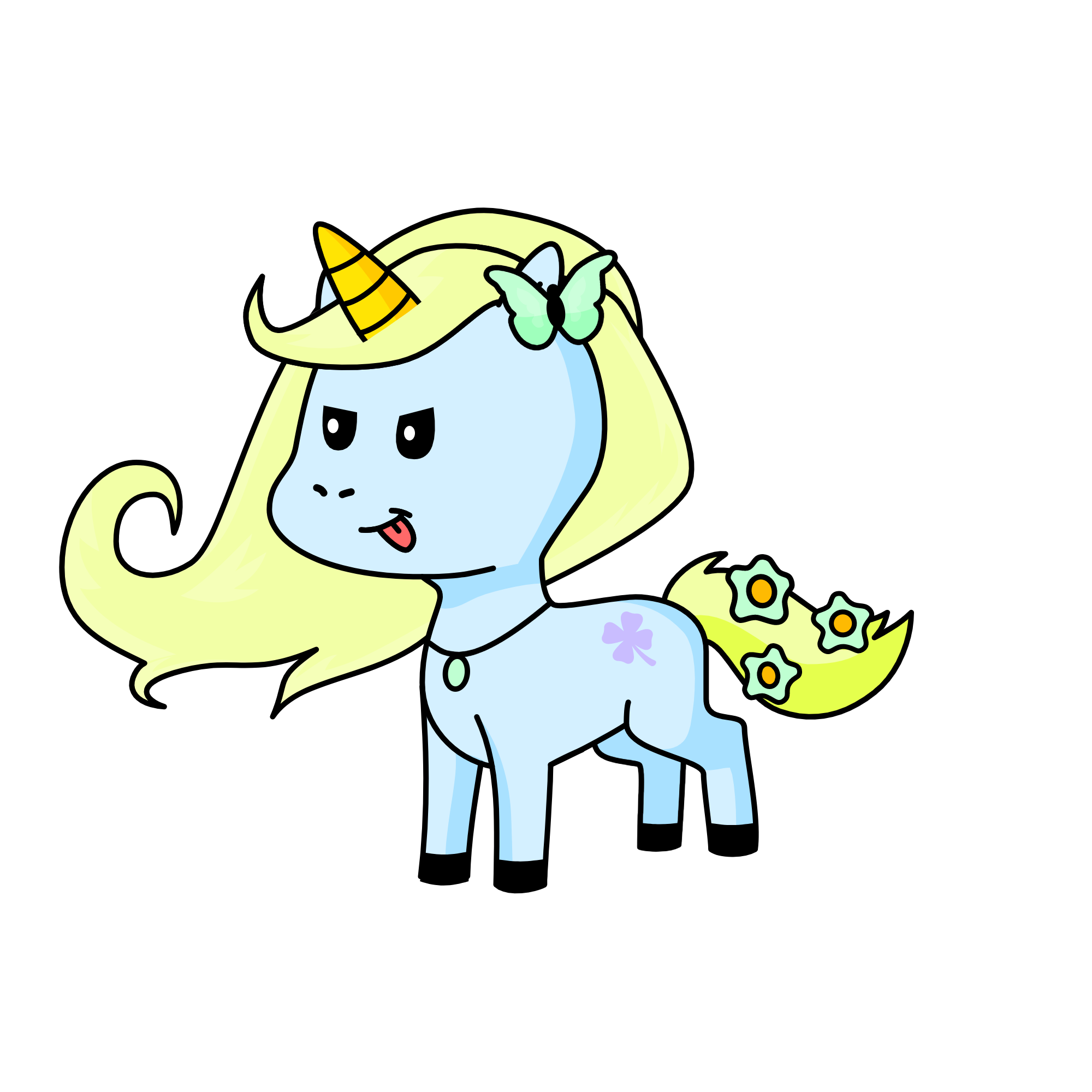 Willa, the unicorn
