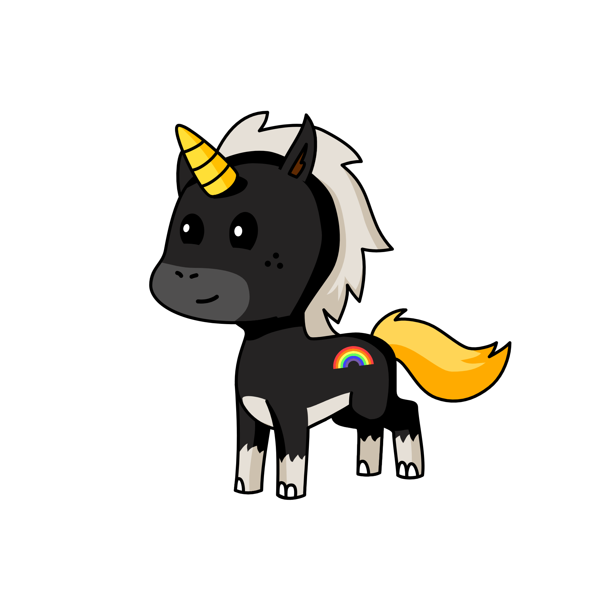 naruto, the unicorn