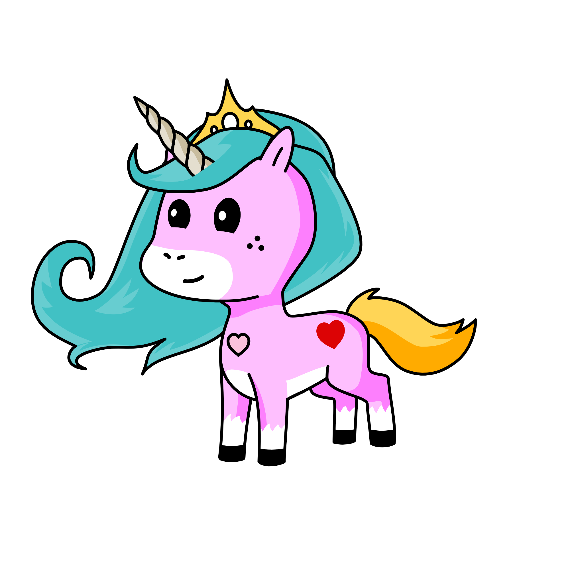 flutter butter, the unicorn