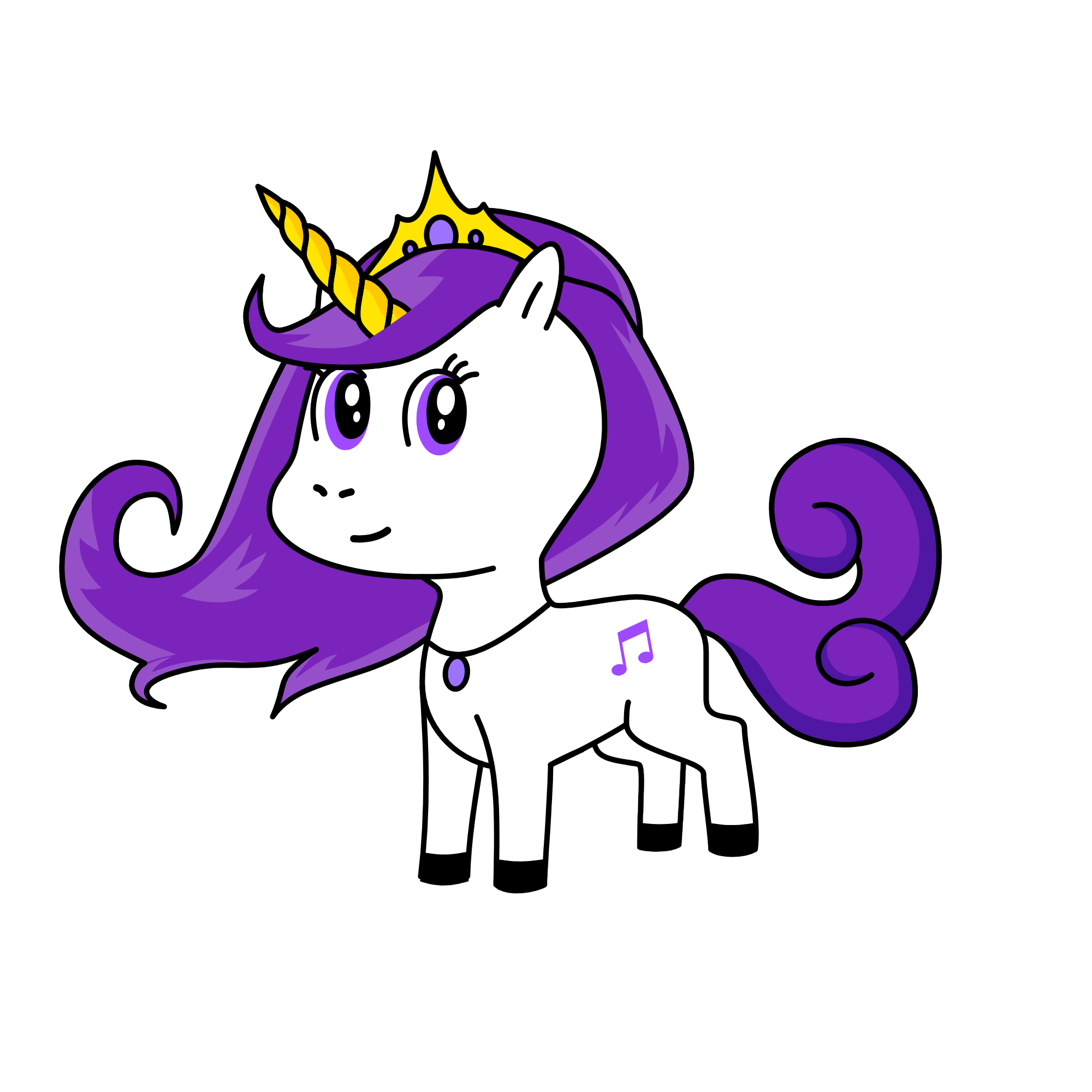 rairdy, the unicorn