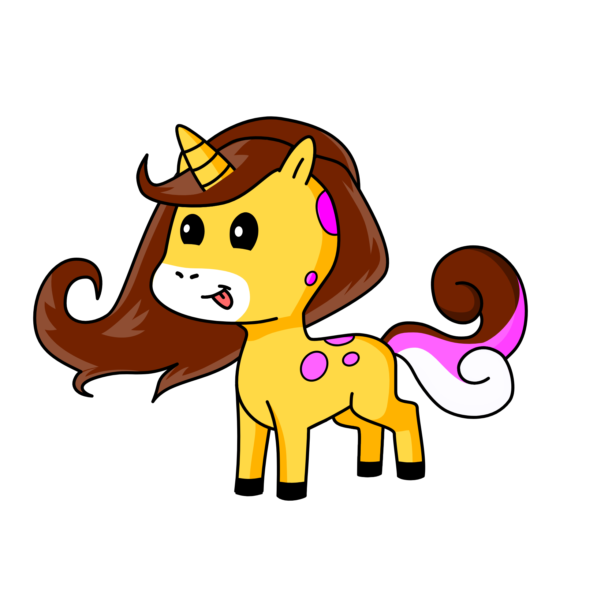 Ice cream, the unicorn