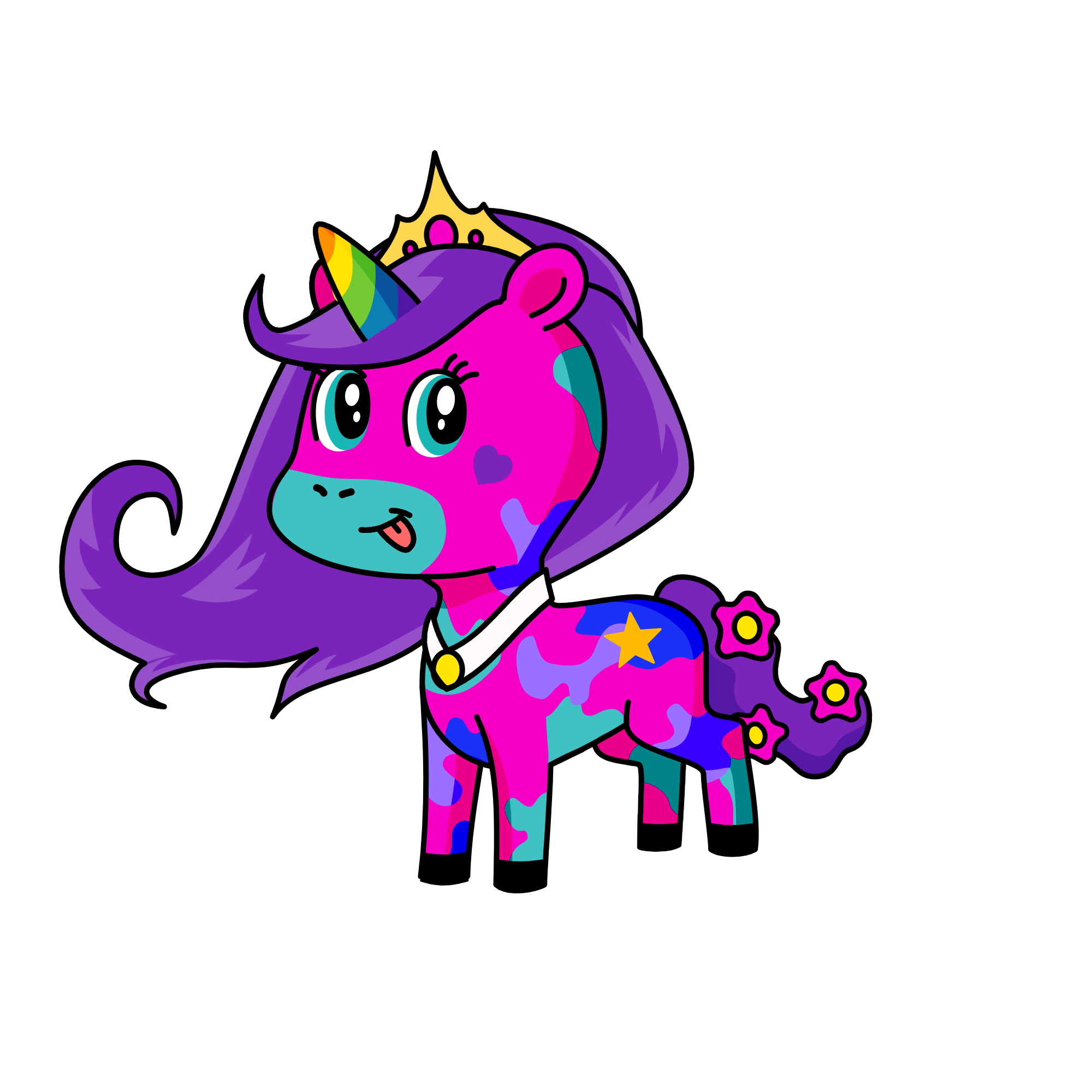 nice clestya, the unicorn