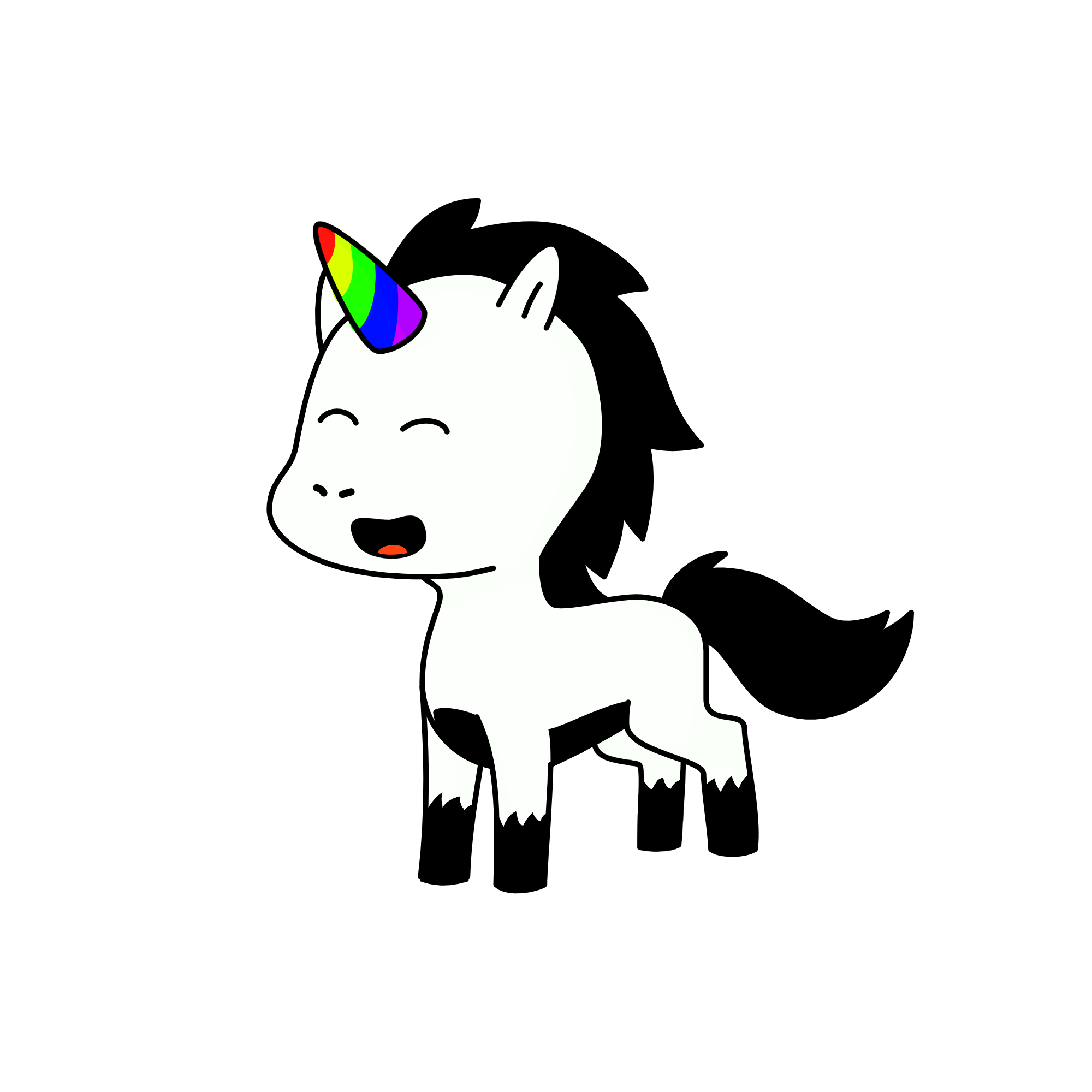 Moon, the unicorn